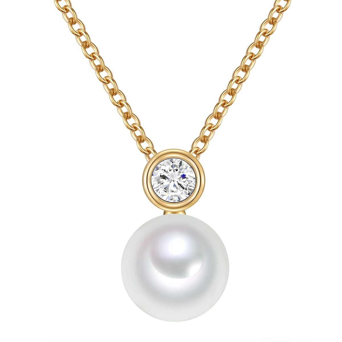 Silberkette gelbgold