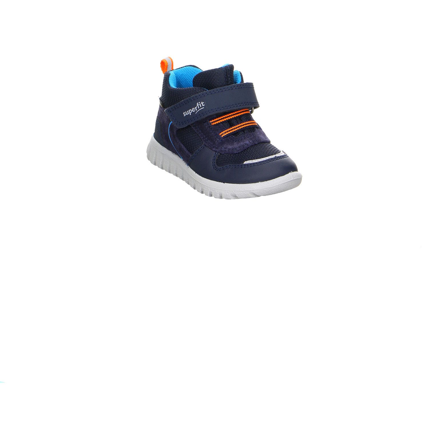 Superfit Superfit Sport7 Mini Synthetik Klettstiefel Junge blau Klettschuh – Bild 2 von 5