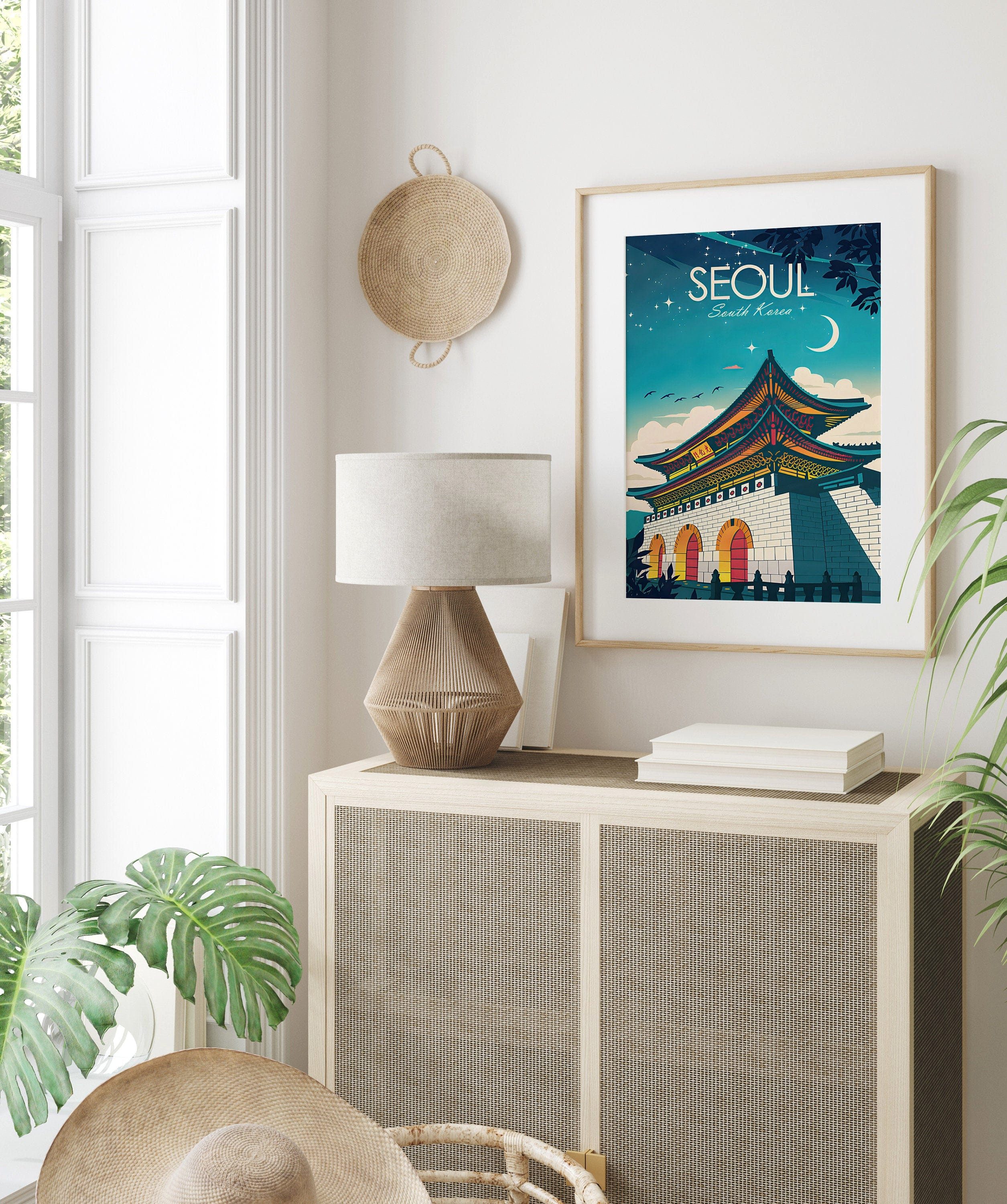 JUSTGOODMOOD Poster Städte Reise Seoul Sizilien Bangkok Las Vegas Paris New York Bilder Wo, PARIS (1 St)
