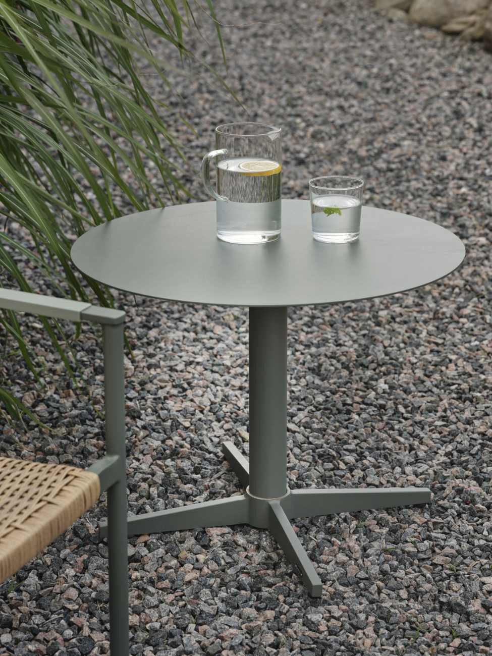 Brafab Couchtisch Mill Ø75 cm, Nordic Green