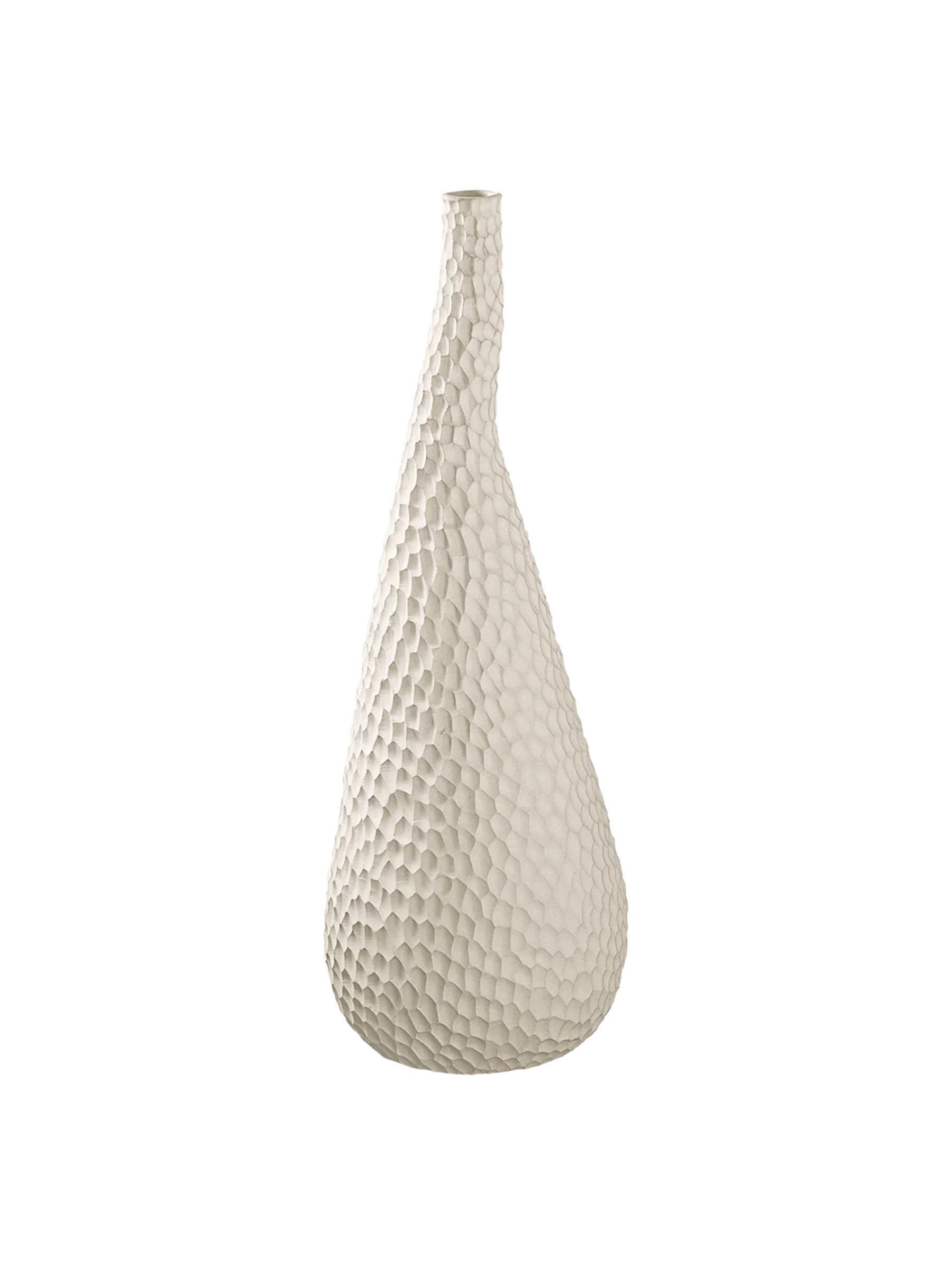 ASA SELECTION Dekovase ASA Selection carve Vase, natur Ø12,5 cm günstig online kaufen
