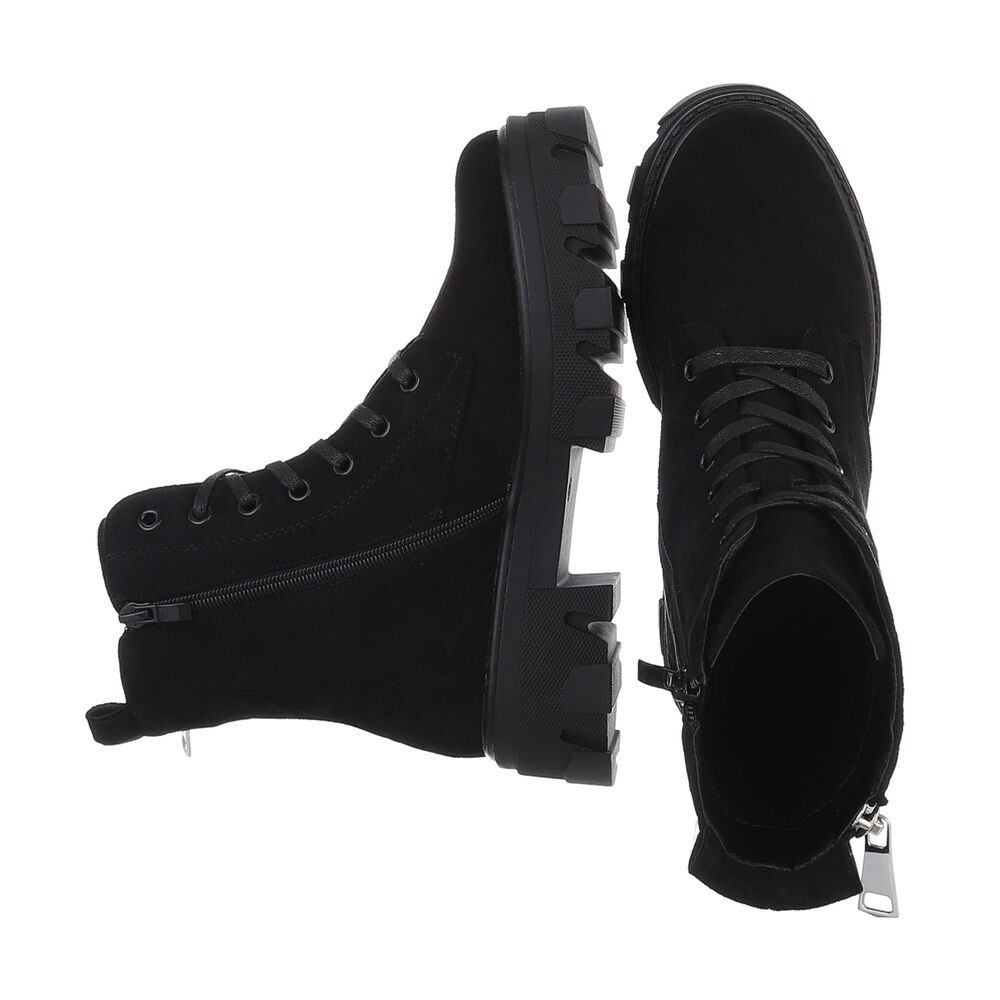 Ital-Design Damen Schnürschuhe Freizeit Schnürstiefelette (87118196) Blocka günstig online kaufen