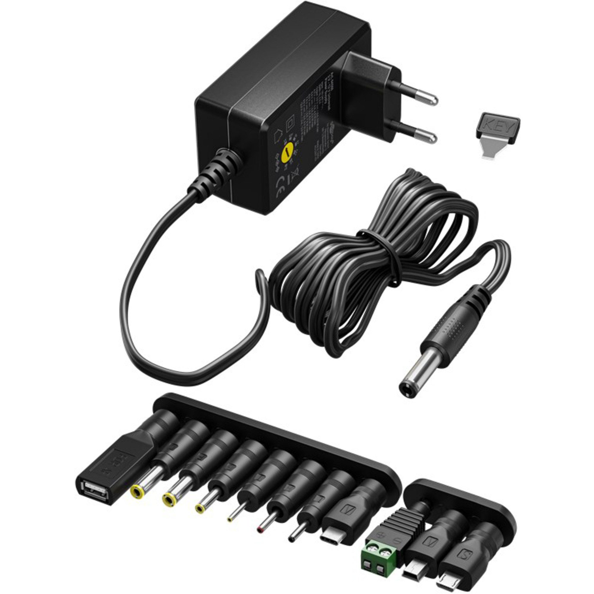 goobay Universal-Netzteil, 36 Watt, (5V - 15V, Netzteil