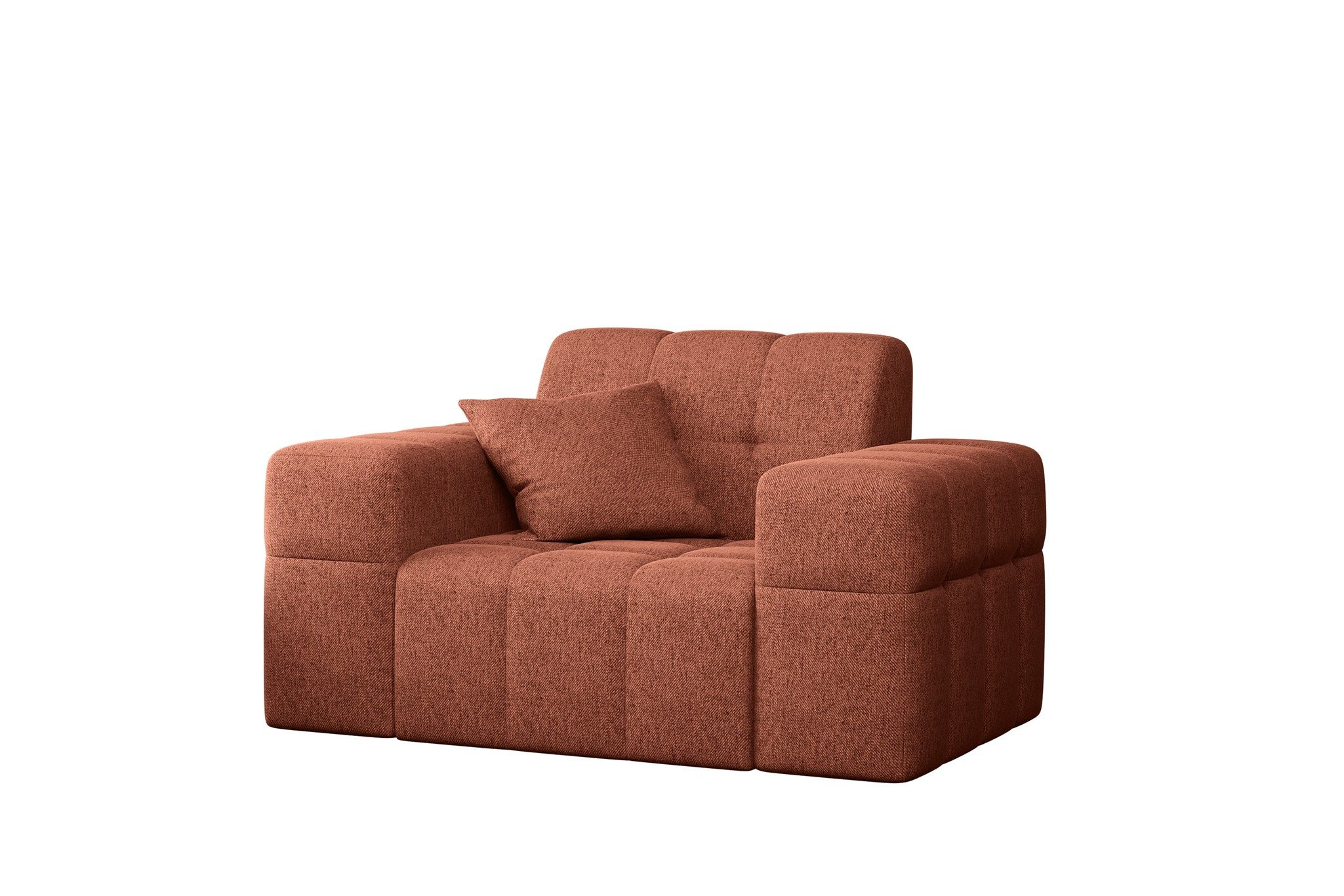 Fun Möbel Кресла Кресла Designersessel NANCY in Stoff Neve, Rundumbezug