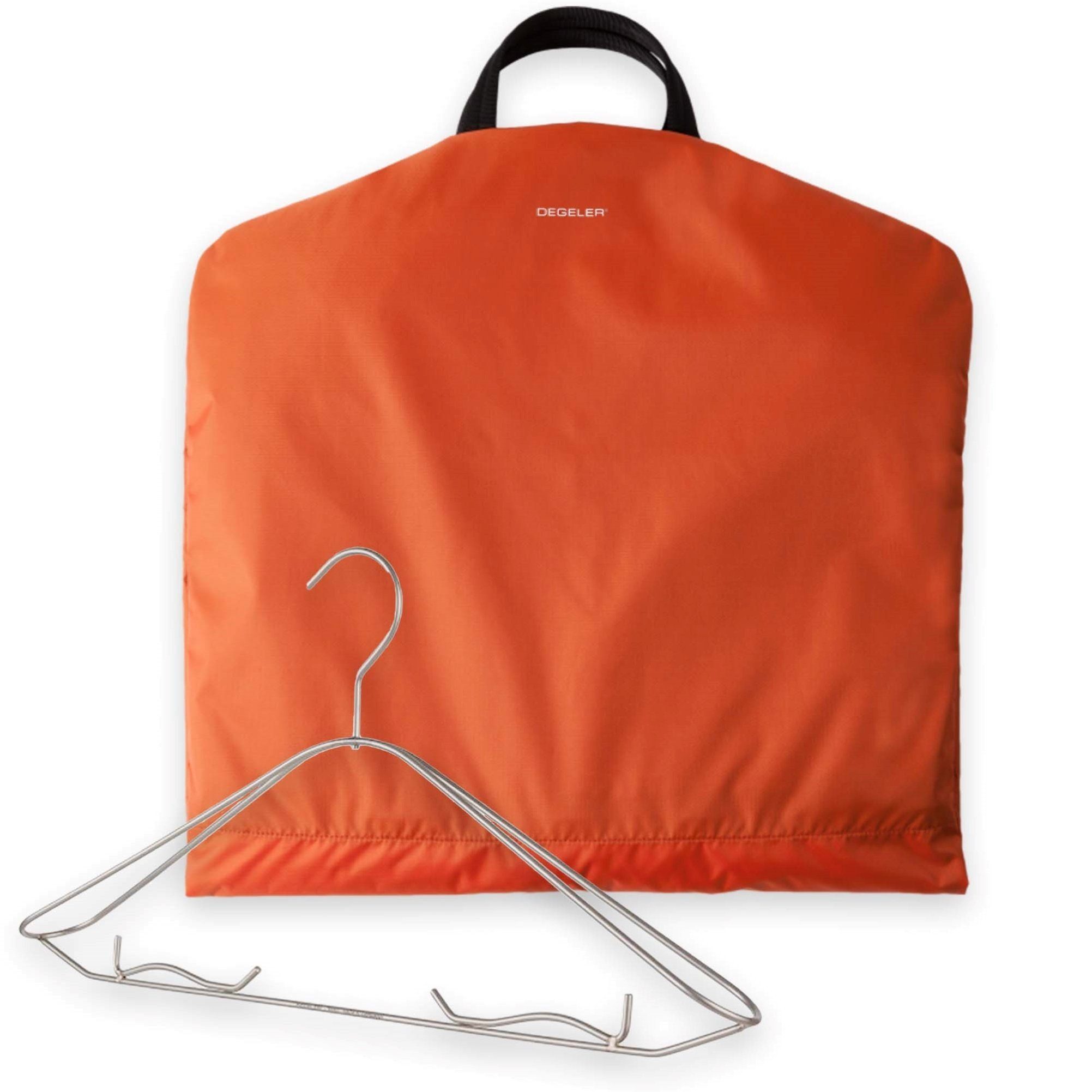 DEGELER Kleidersack SkyHanger (Anzugtasche, Reisetasche, 52 x 54 cm) Wasserdicht, Atmungsaktiv, Made in Germany, versch. Farben Orange