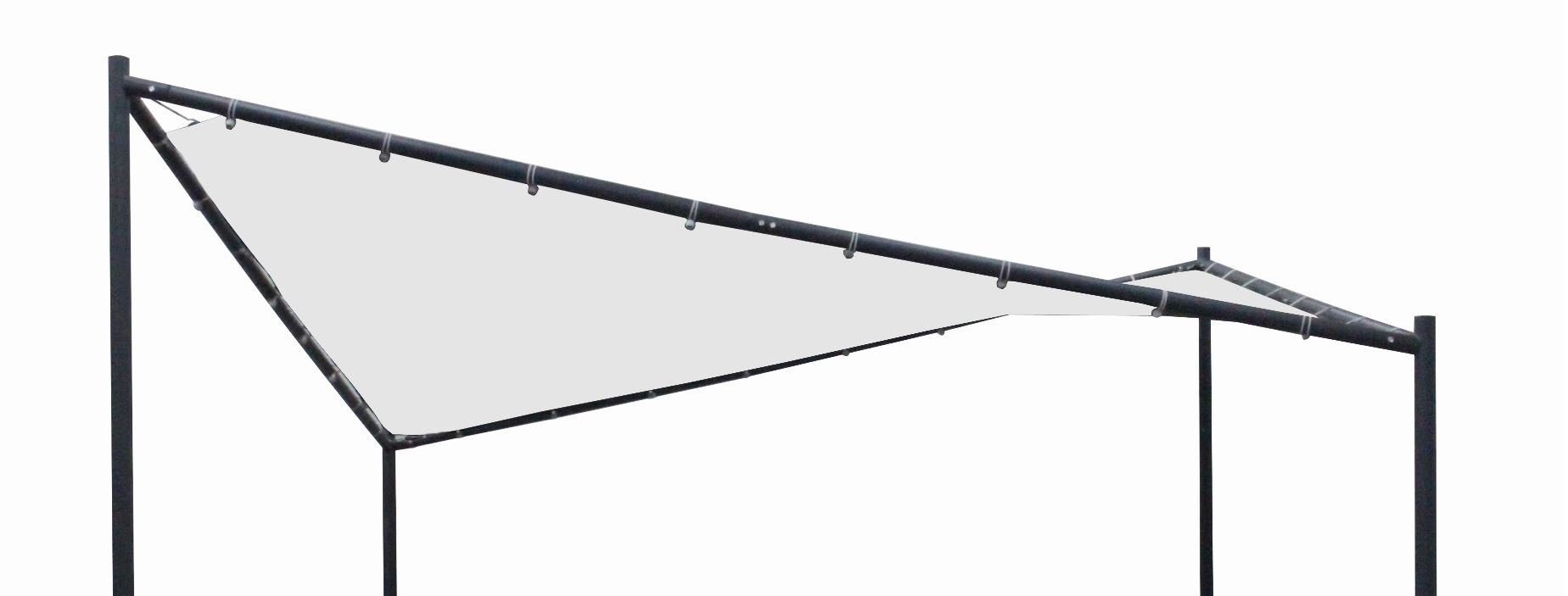 DEGAMO Pavillon-Ersatzdach ORLANDO, für Walmdachpavillon 350x350cm, Polyest günstig online kaufen