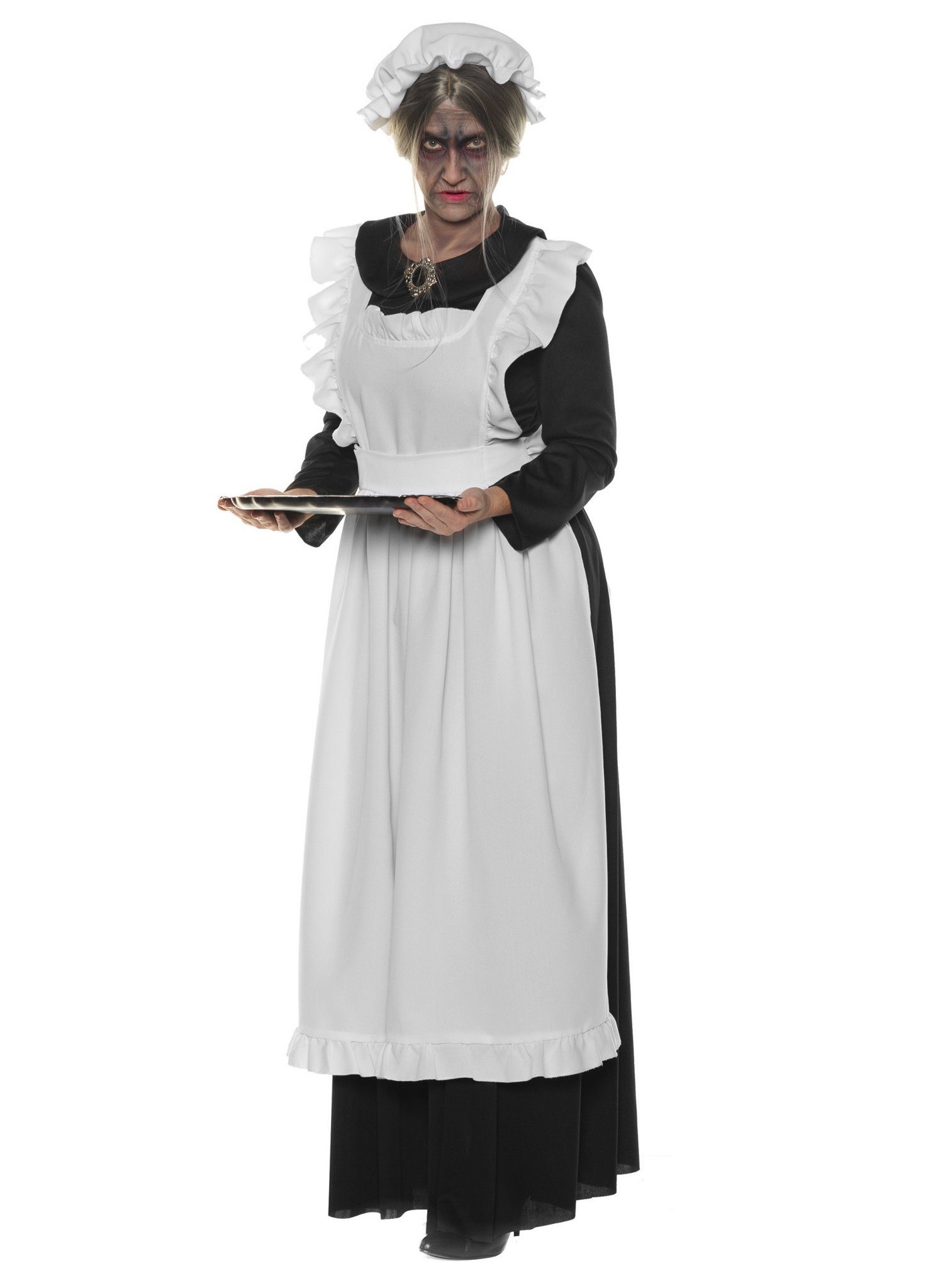 Underwraps Kostüm Viktorianische Magd Kostüm, Sie diente der Lordschaft treu bis in den Tod ... und darüber hinaus!