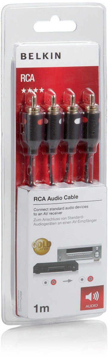 Image of Belkin Adapter »Stereo Audio Cinch Kabel 1m«
