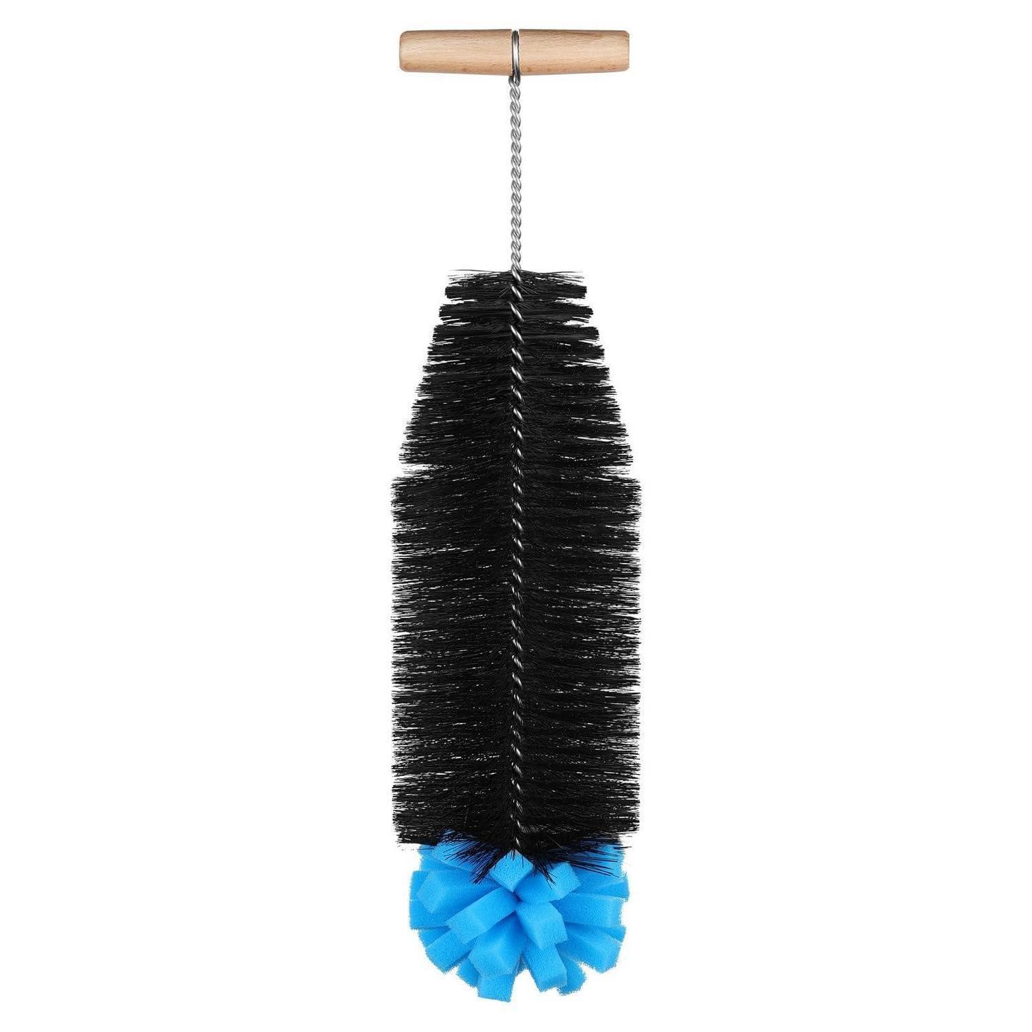 LuxusKollektion Fischentschupper Flaschenbürste 35cm blau