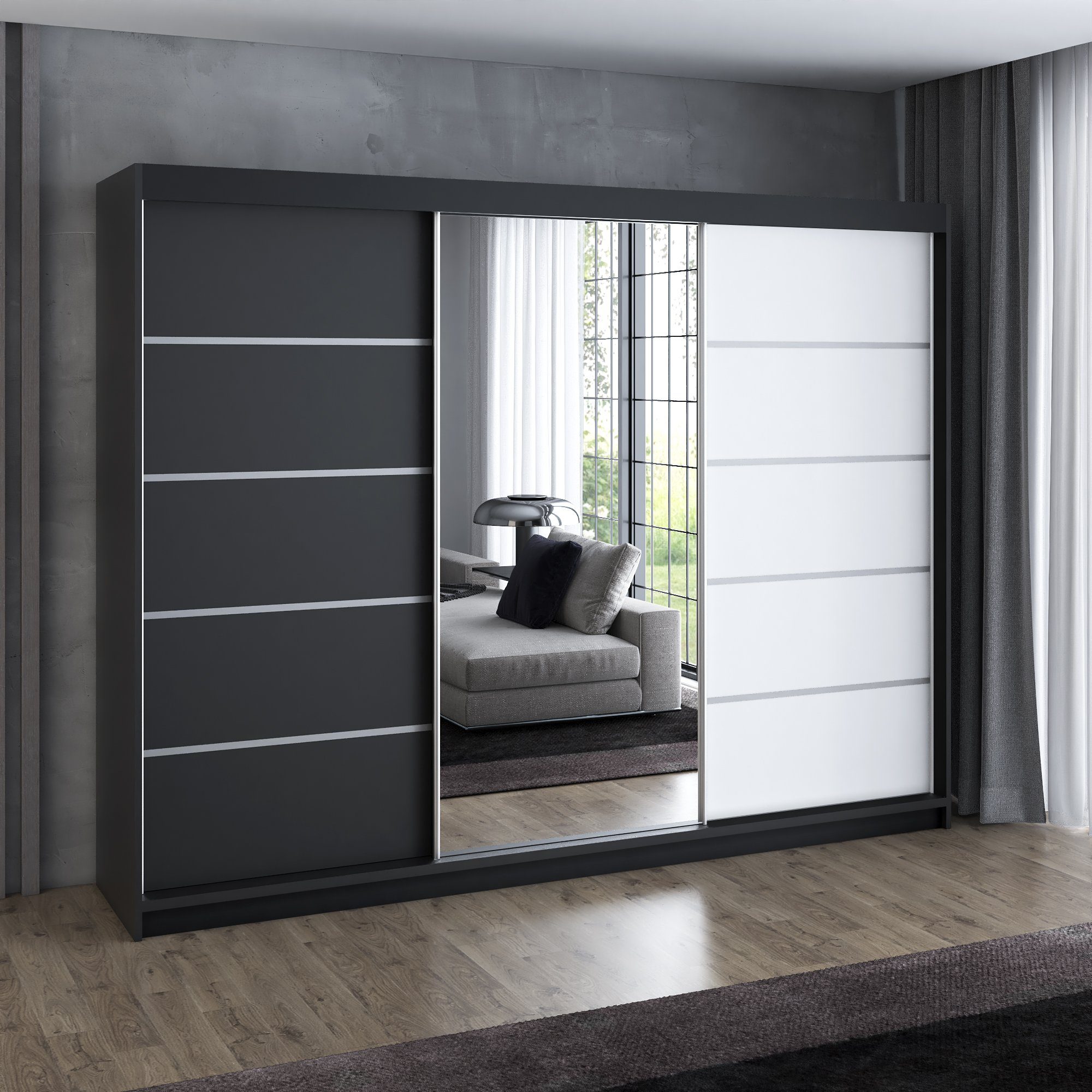 A&J MöbelLand GmbH Schwebetürenschrank VILANO 1 günstig online kaufen