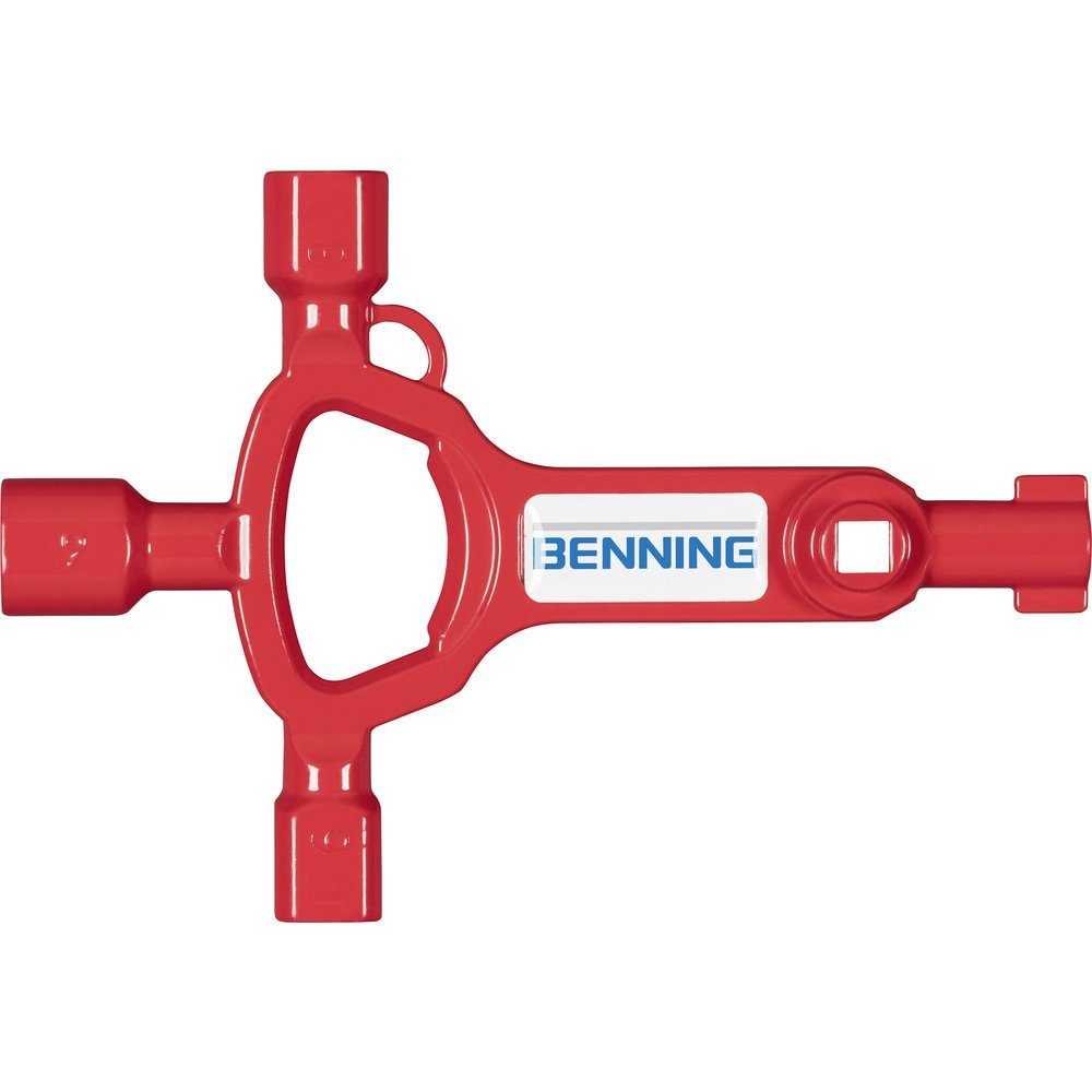 Benning Spannungsprüfer Benning 10211924 Schaltschrankschlüssel 1 St., (10211924)