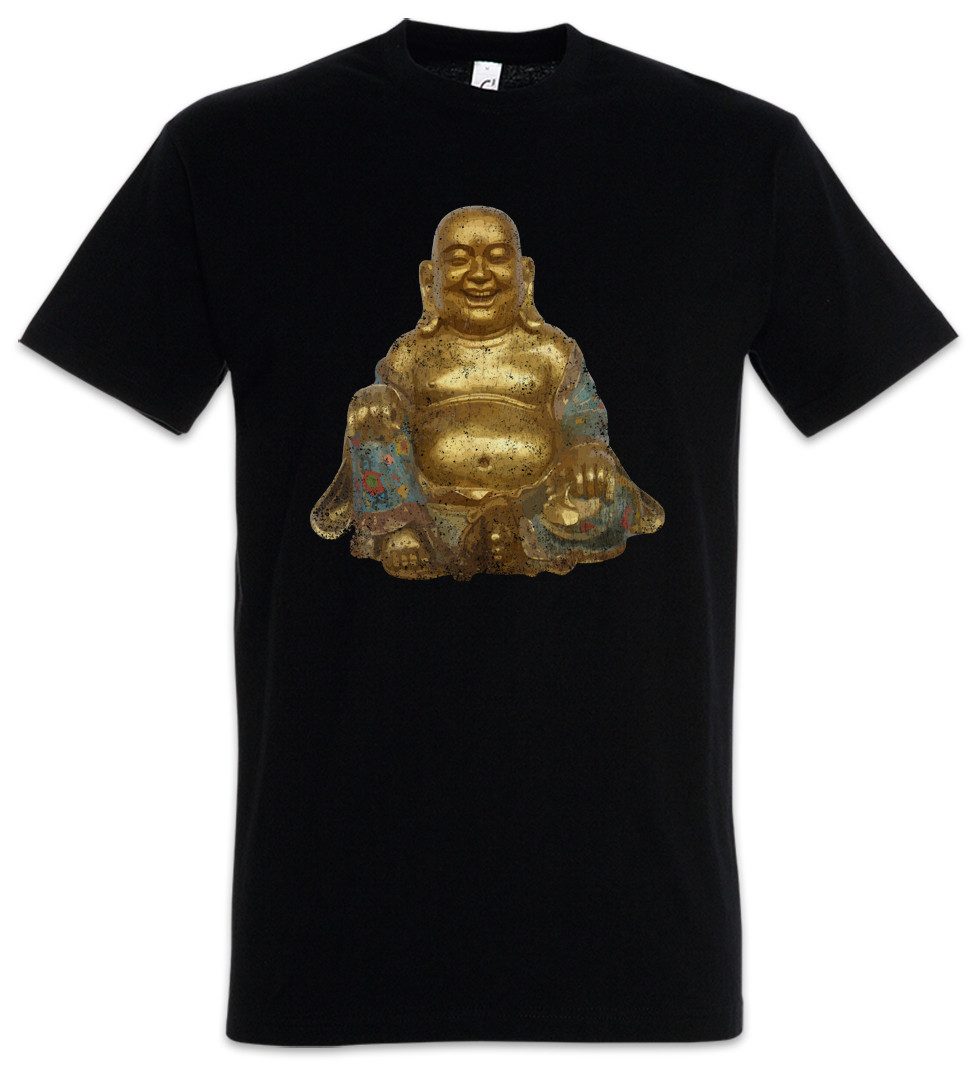 Urban Backwoods Print-Shirt Buddha Vintage Herren T-Shirt Yantra Hinduism Buddhism Buddhismus (1-tlg) Hinduismus Hindu Shiva Buddha