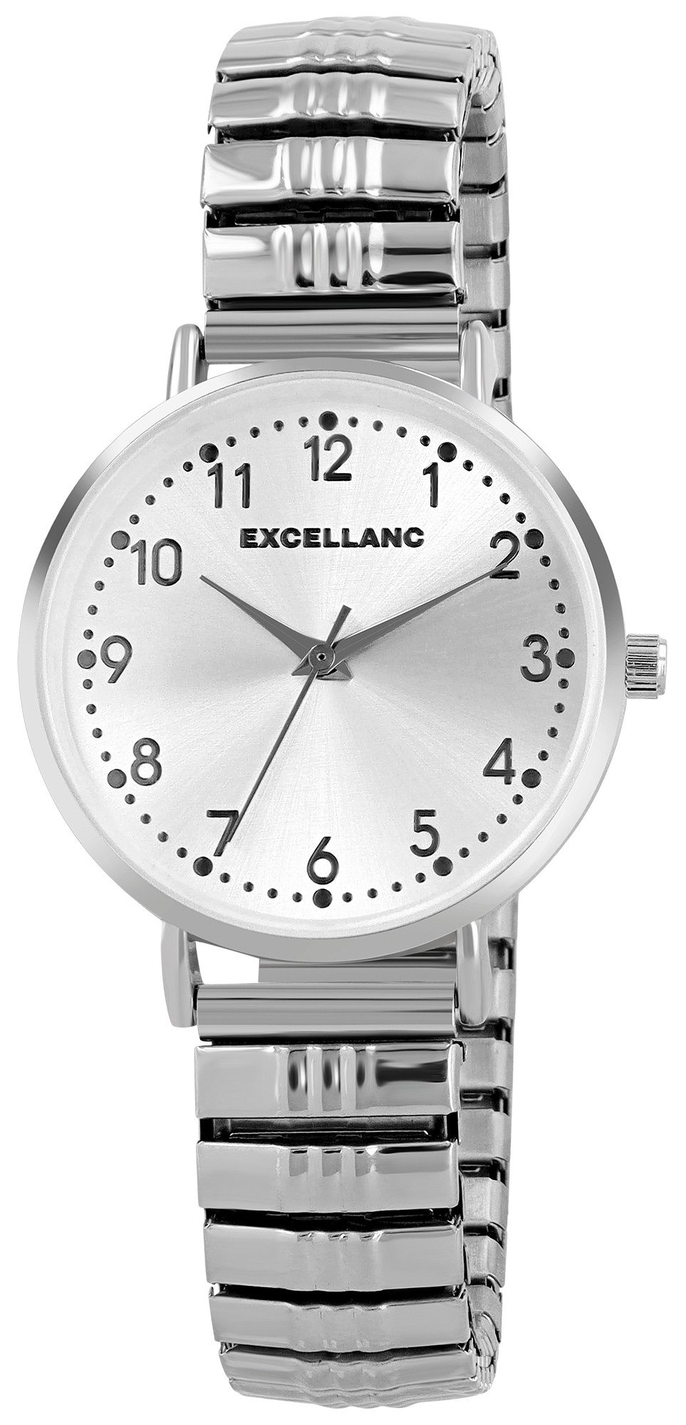 EXCELLANC Quarzuhr Emily Edelstahl-Zugarmband, Damen, 32 mm Gehäuse, schlic günstig online kaufen