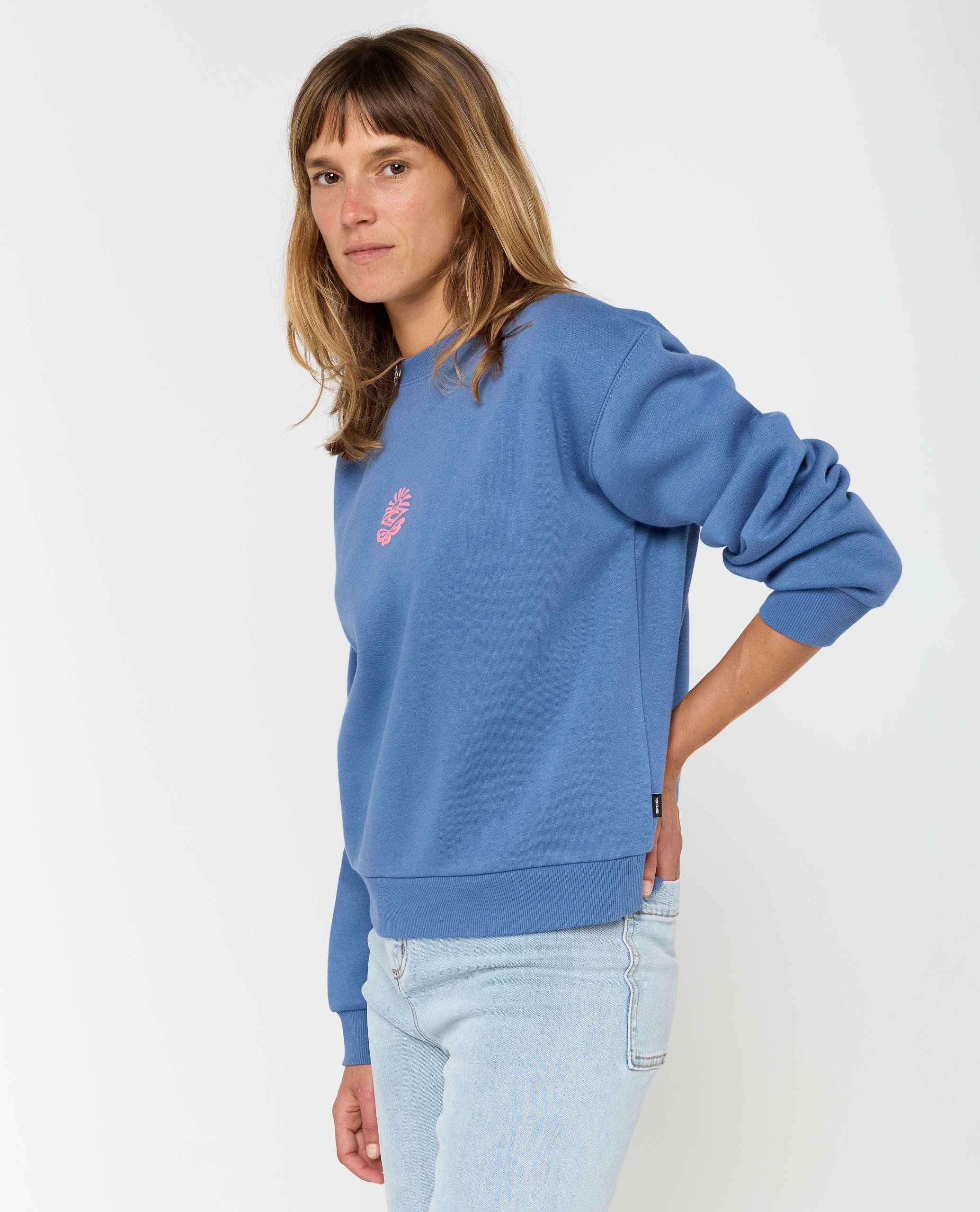 Rip Curl Rundhalspullover Icons Of Surf Relaxed Pullover günstig online kaufen