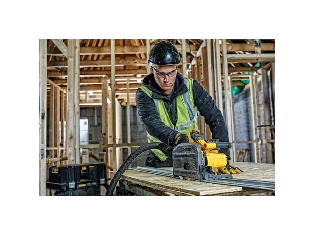 DeWalt Akku-Tauchsäge 54V, Basisv., ohne Akku und Ladegerät, Sägeblatt-Ø: 165 mm, inkl. T STAK™-Box VI