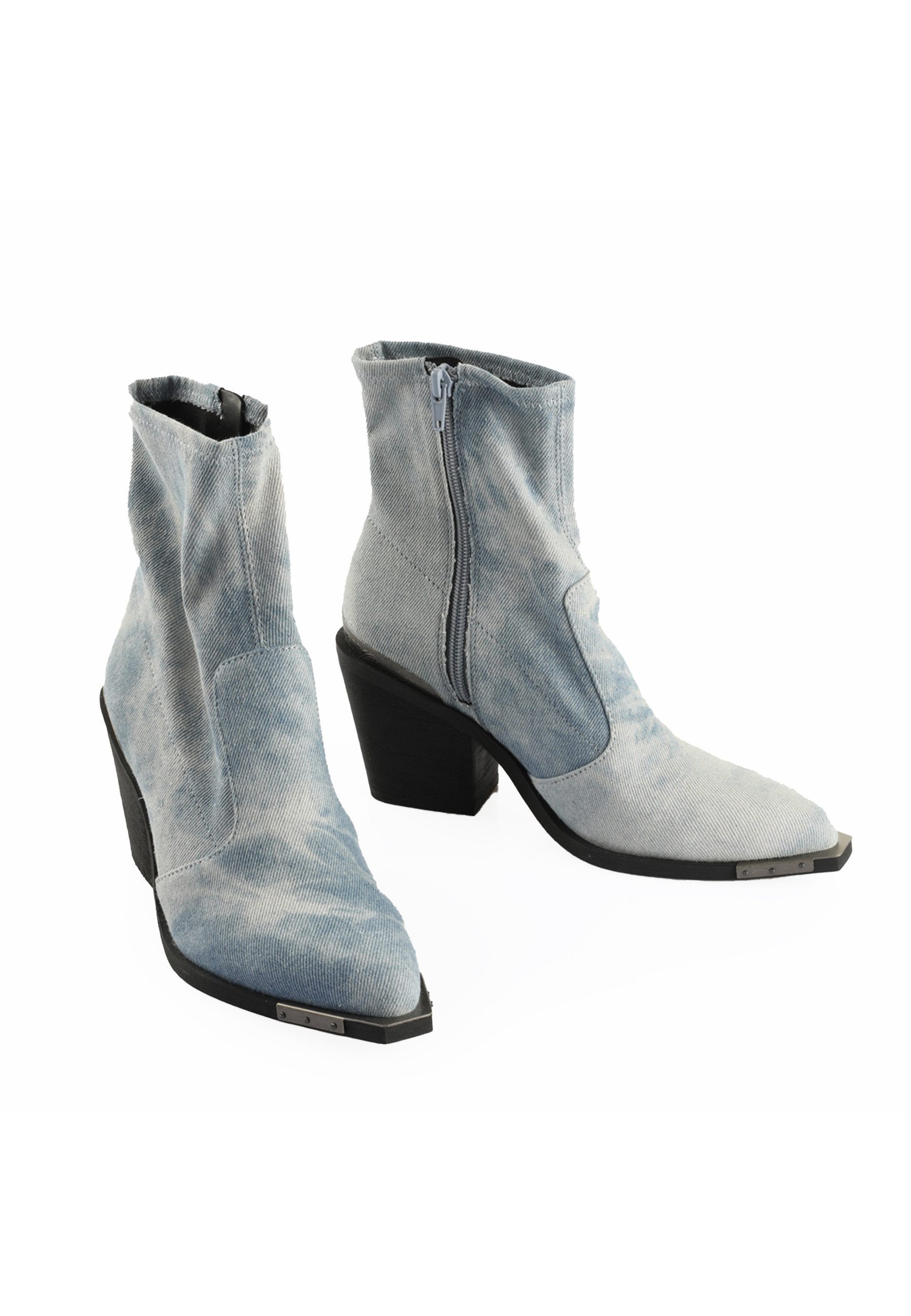 Buffalo Buffalo West Boot Lo Vegan Denim Stiefel