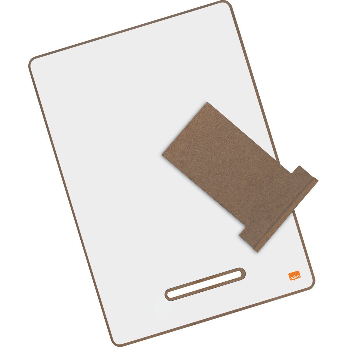 NOBO Magnettafel Whiteboard Mini A4 magnetisch weiß 4 Stück