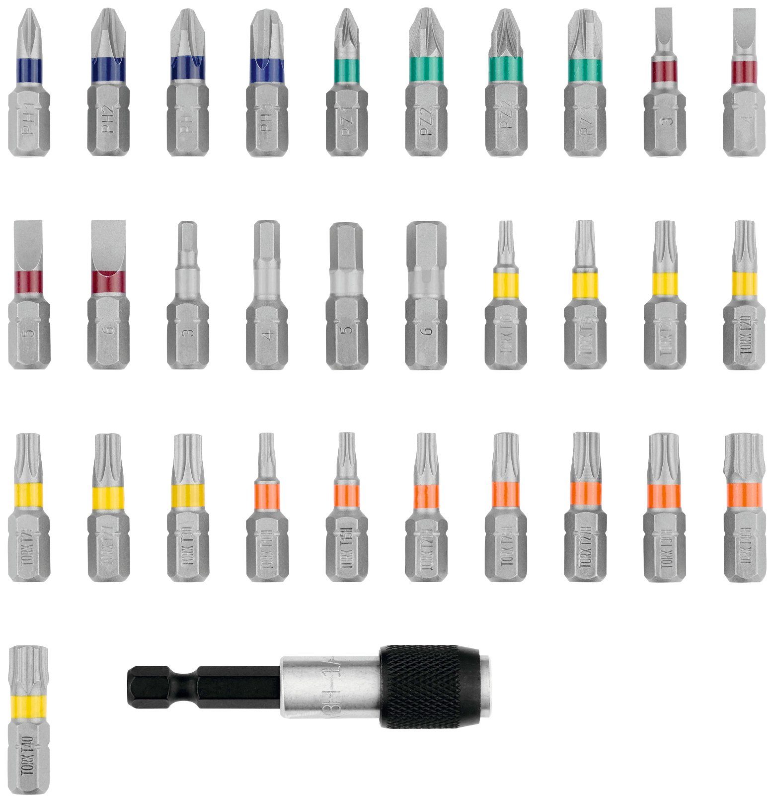 BOSCH Bohrer- und Bit-Set 32-teiliges Bitset günstig online kaufen