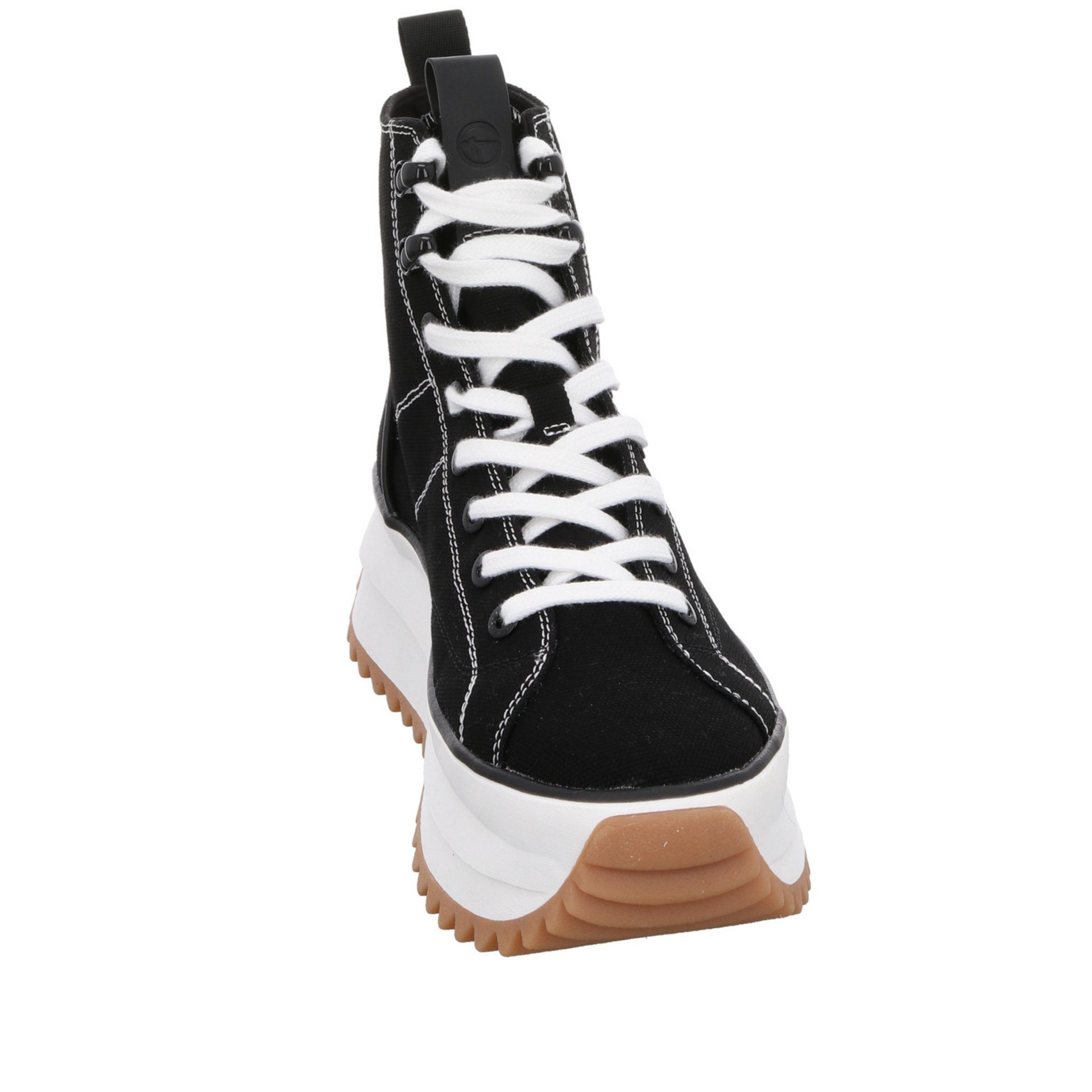 Sneaker Sneaker Hightop Sneaker Schuhe black Damen Textil Tamaris