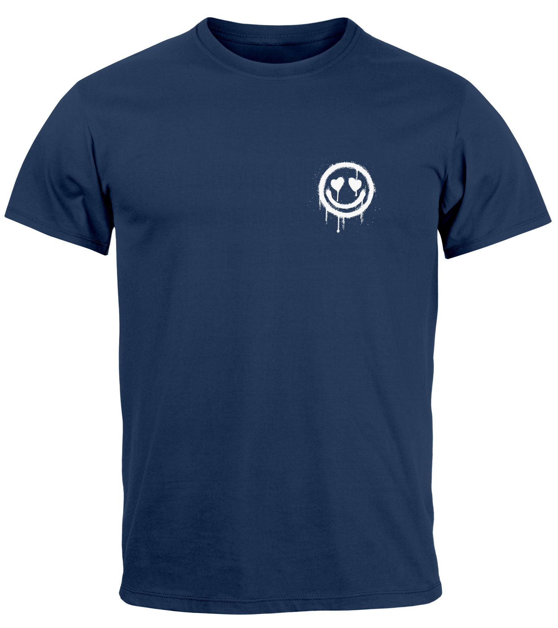 Neverless Print-Shirt Herren T-Shirt Print Aufdruck günstig online kaufen
