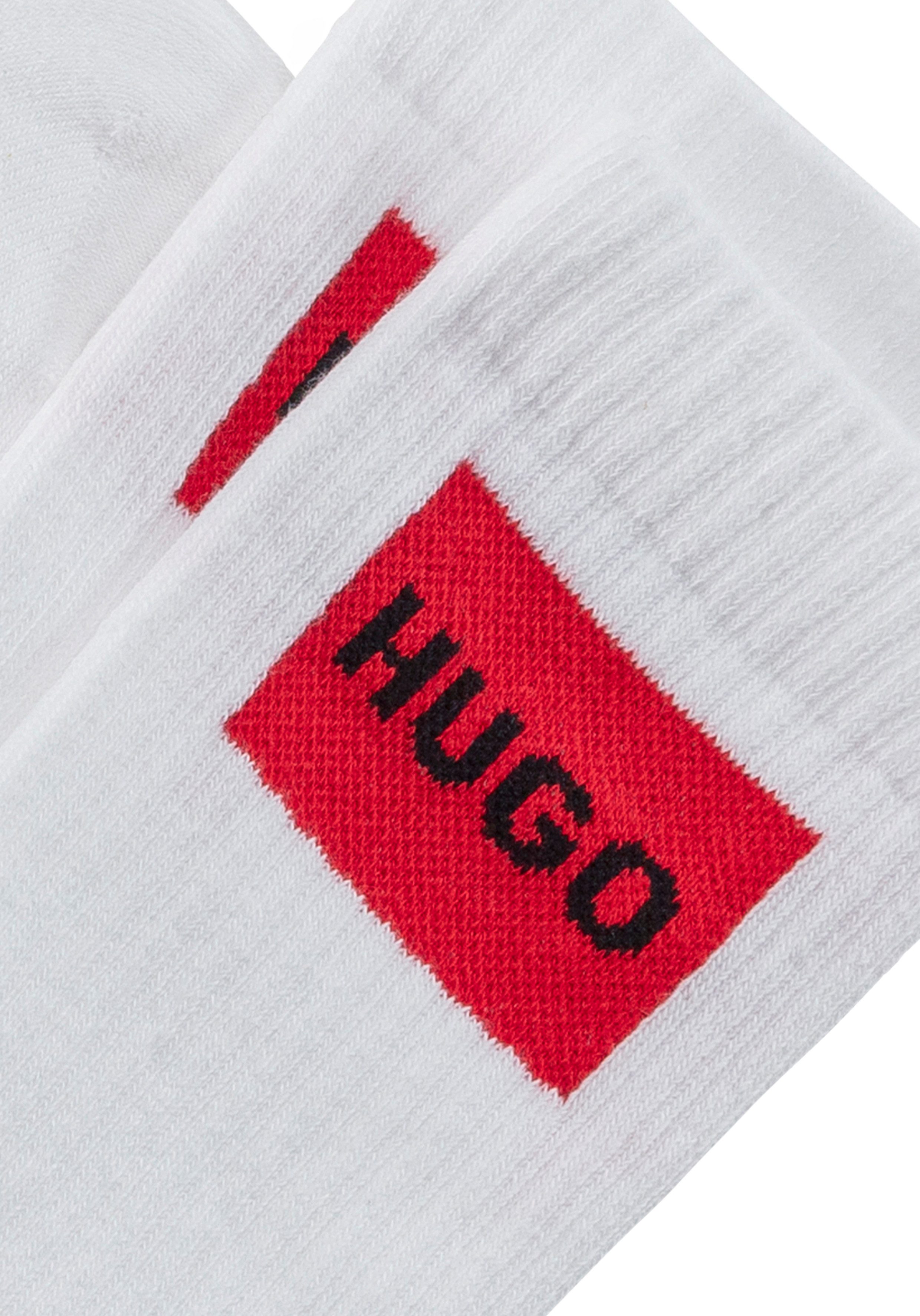 HUGO Freizeitsocken 3P QS RIB LABEL günstig online kaufen