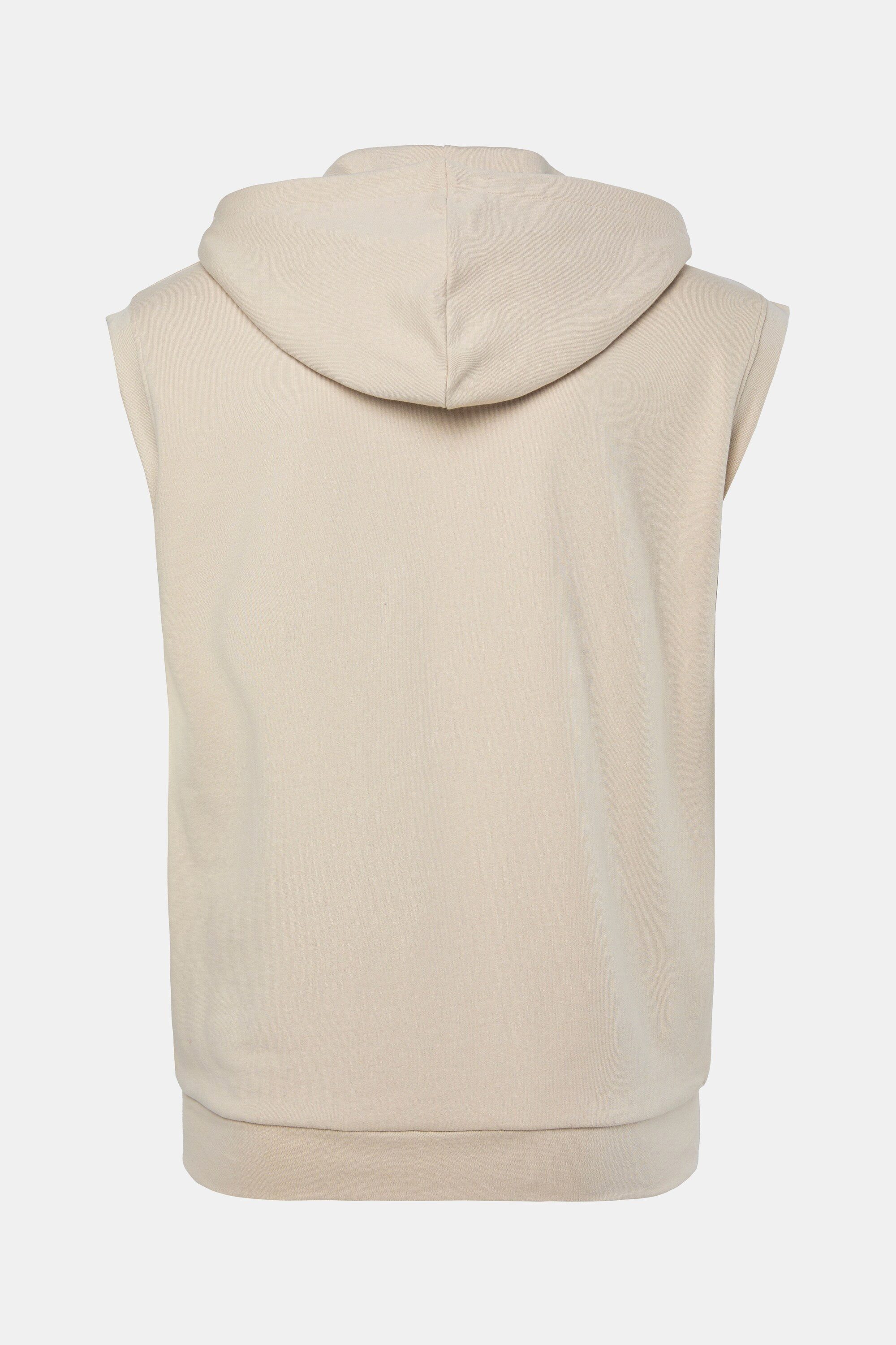 Men Plus Sweatshirt Weste Sweat Kapuze Kängurutasche
