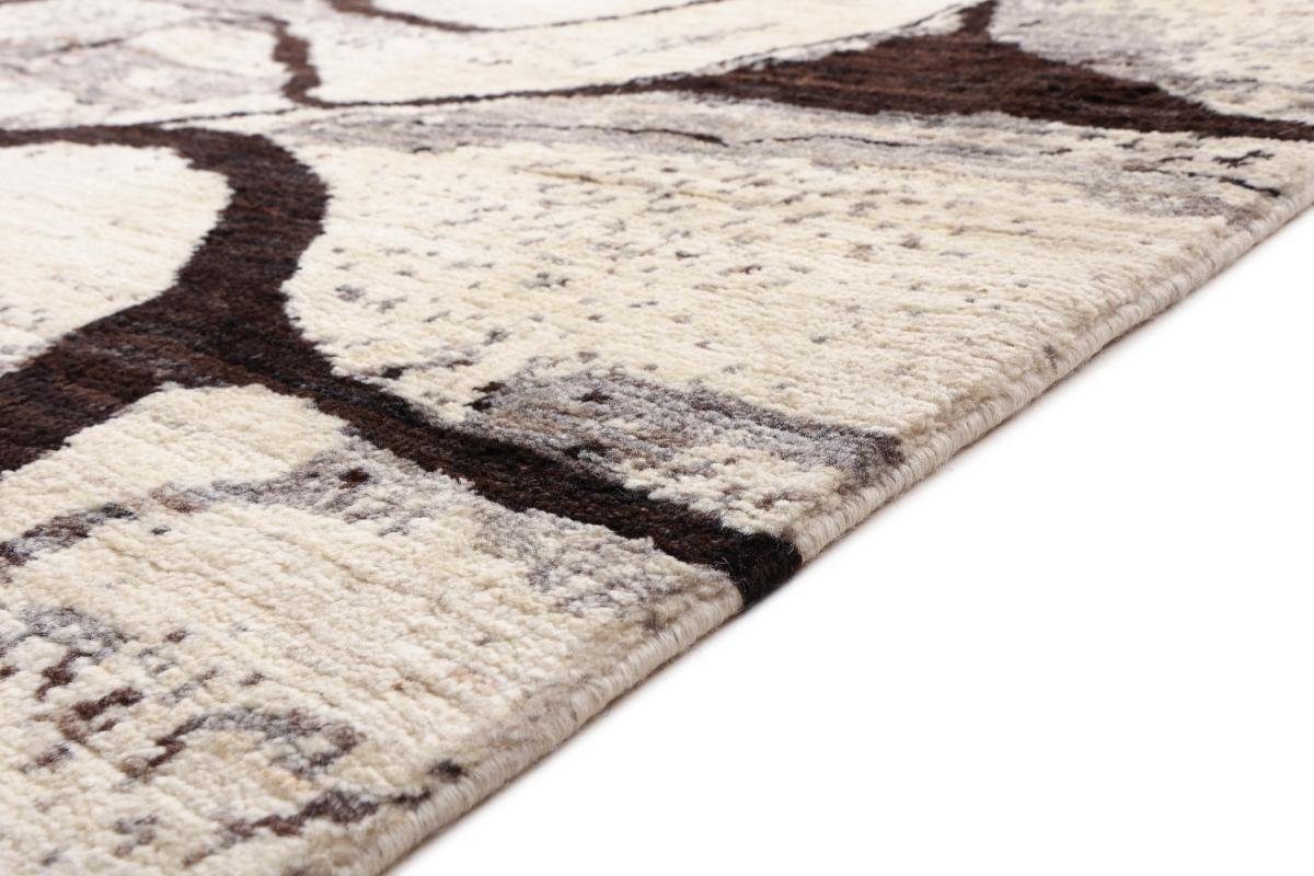 Orientteppich Berber Ela Design Nain Orientteppich, Handgeknüpfter Moderner rechteckig, mm Höhe: Trading, 20 145x203