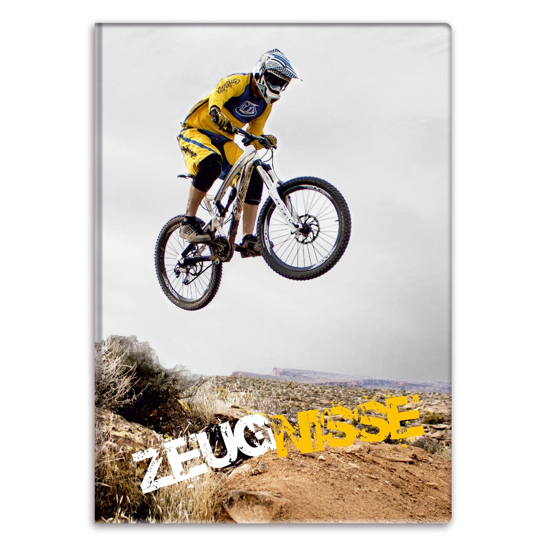 Organisationsmappe itenga Zeugnismappe Motiv Downhill DIN A4