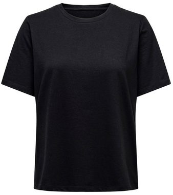 ONLY T-Shirt (2er-Pack) Basic Shirt im Doppelpack in Unifarben