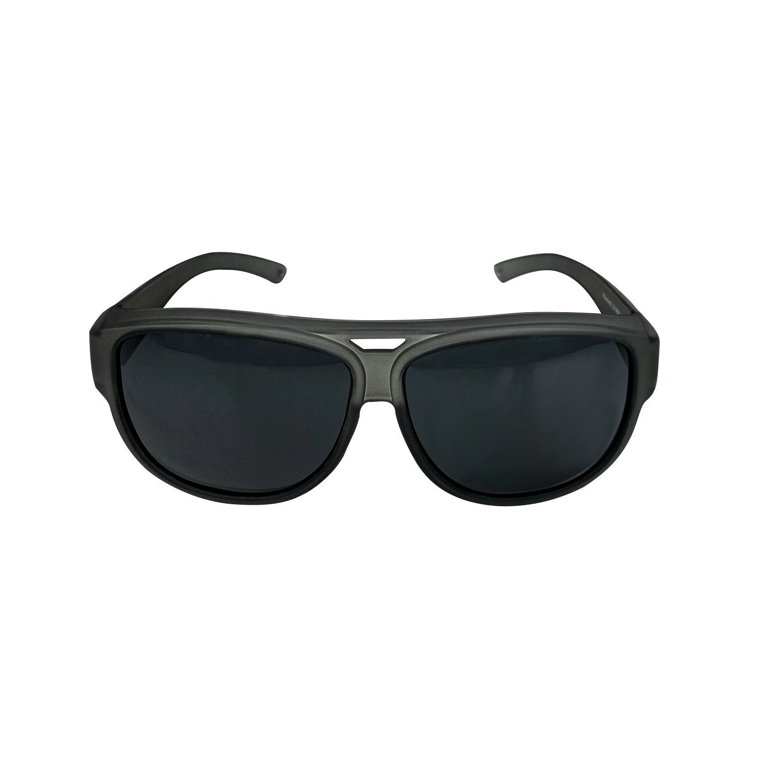ActiveSol Pilotenbrille Überzieh-Sonnenbrille El Pavana Extra Dunkel, Kategorie 4 für Brillenträger, polarisiert