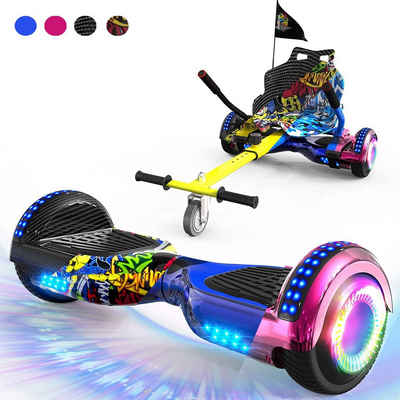 CITYSPORTS Balance Scooter GeekMe, 6,5" Hoverboard + Hoverkart Bluetooth 700W motor