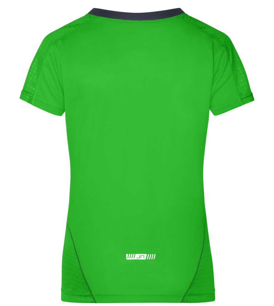 James & Nicholson Laufshirt Doppelpack Damen Kurzarm Laufshirt Running T-Shirt JN471 (Doppelpack, 2 Stück) Atmungsaktiv und Feuchtigkeitsregulierend