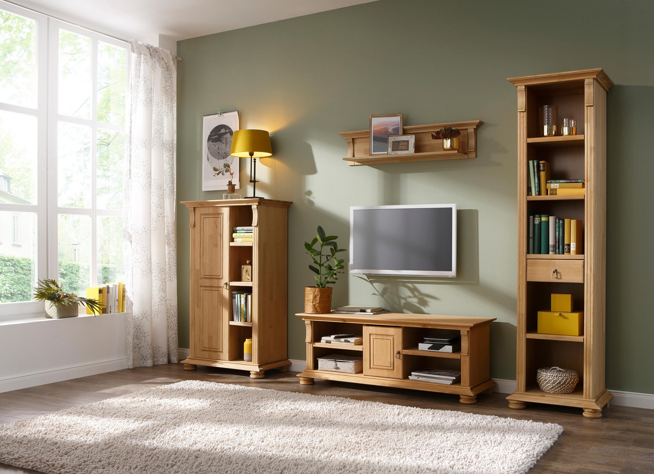 Home affaire Wohnwand MITU (Set, 4-tlg) - Home affaire