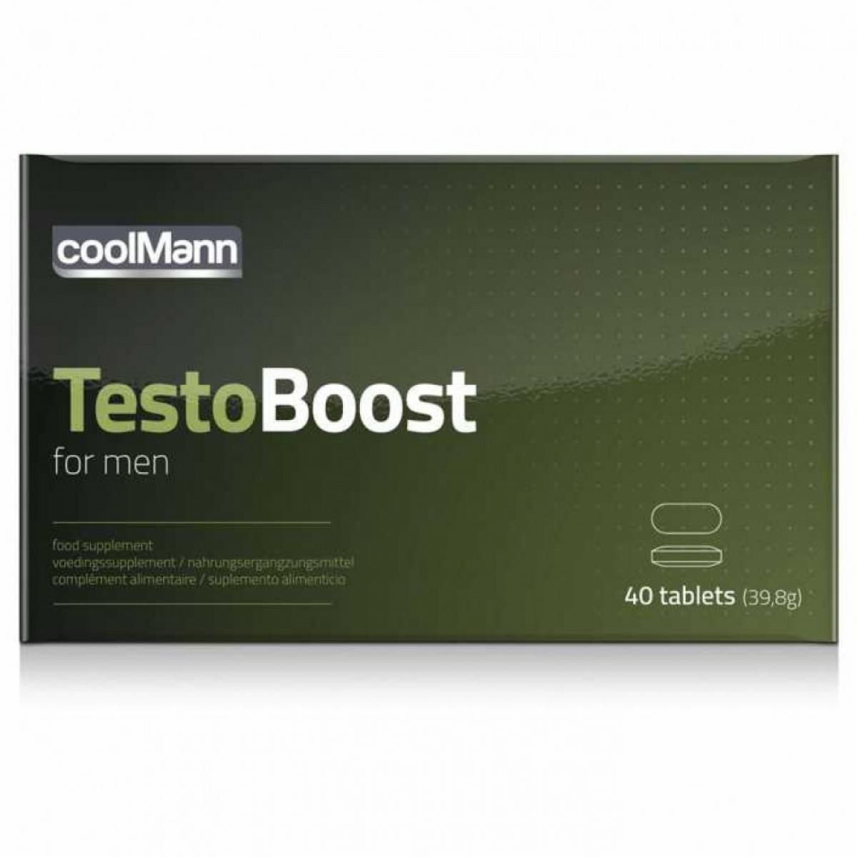 coolMann Intimcreme CoolMann - Testoboost - 40 Stück