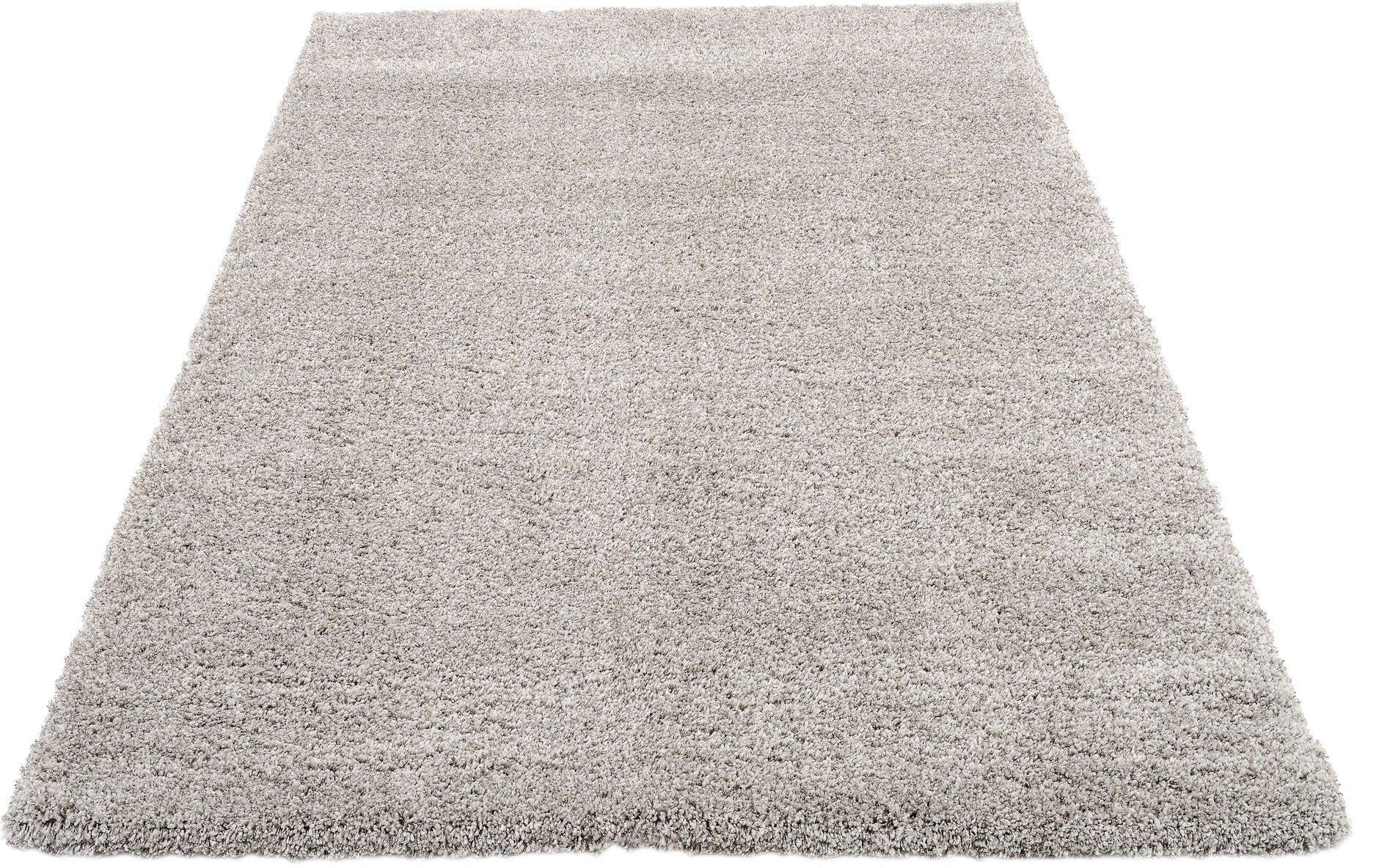 Hochflor-Teppich Lobby Shaggy, OCI DIE TEPPICHMARKE, rechteckig, Höhe: 52 mm, Wohnzimmer