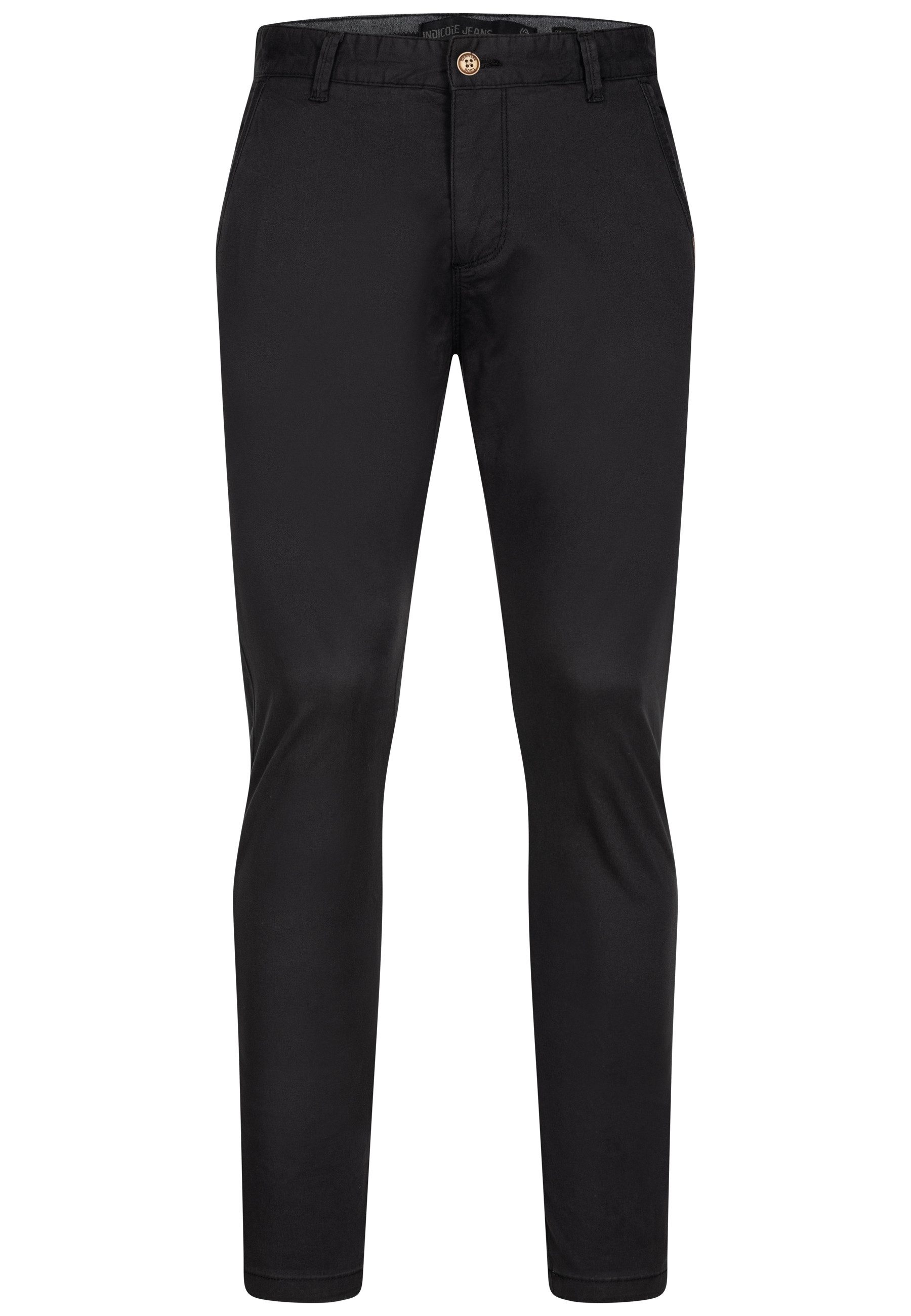 Indicode Chinohose Cherry 98% Baumwolle, 2% günstig online kaufen