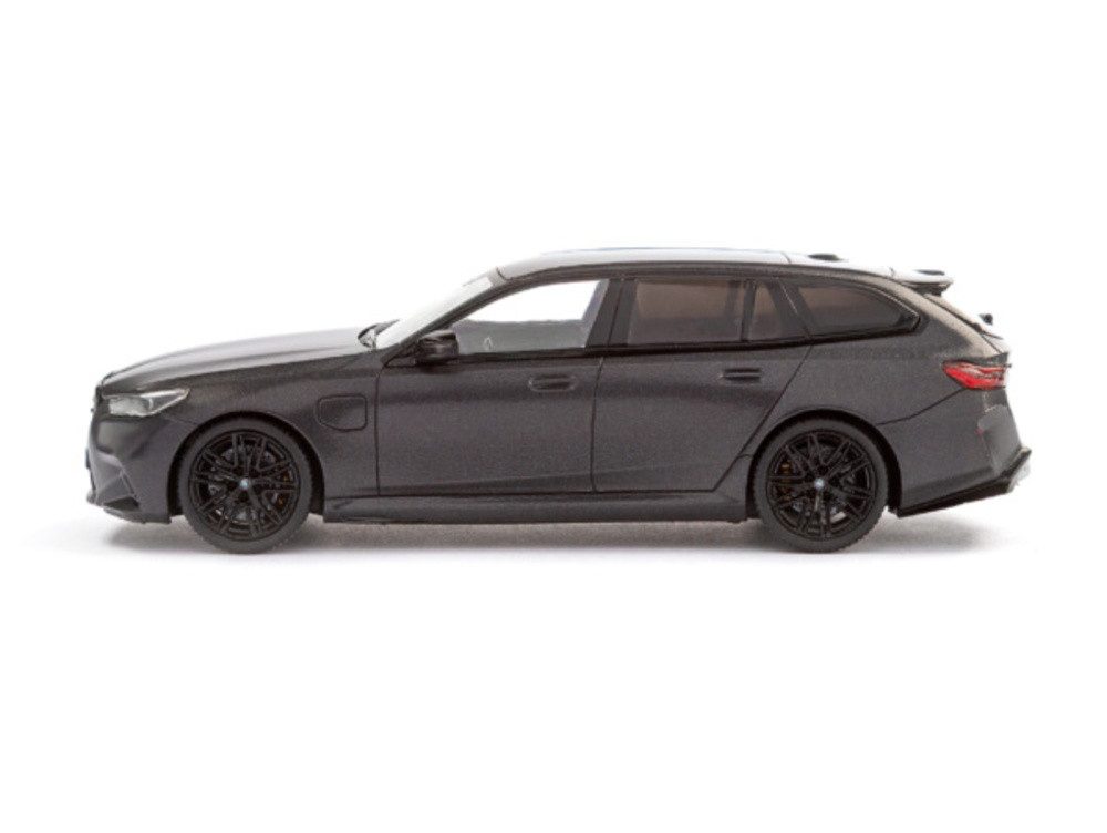 Solido Modellauto BMW M5 Touring Kombi 2024 grau metallic, Maßstab 1:43