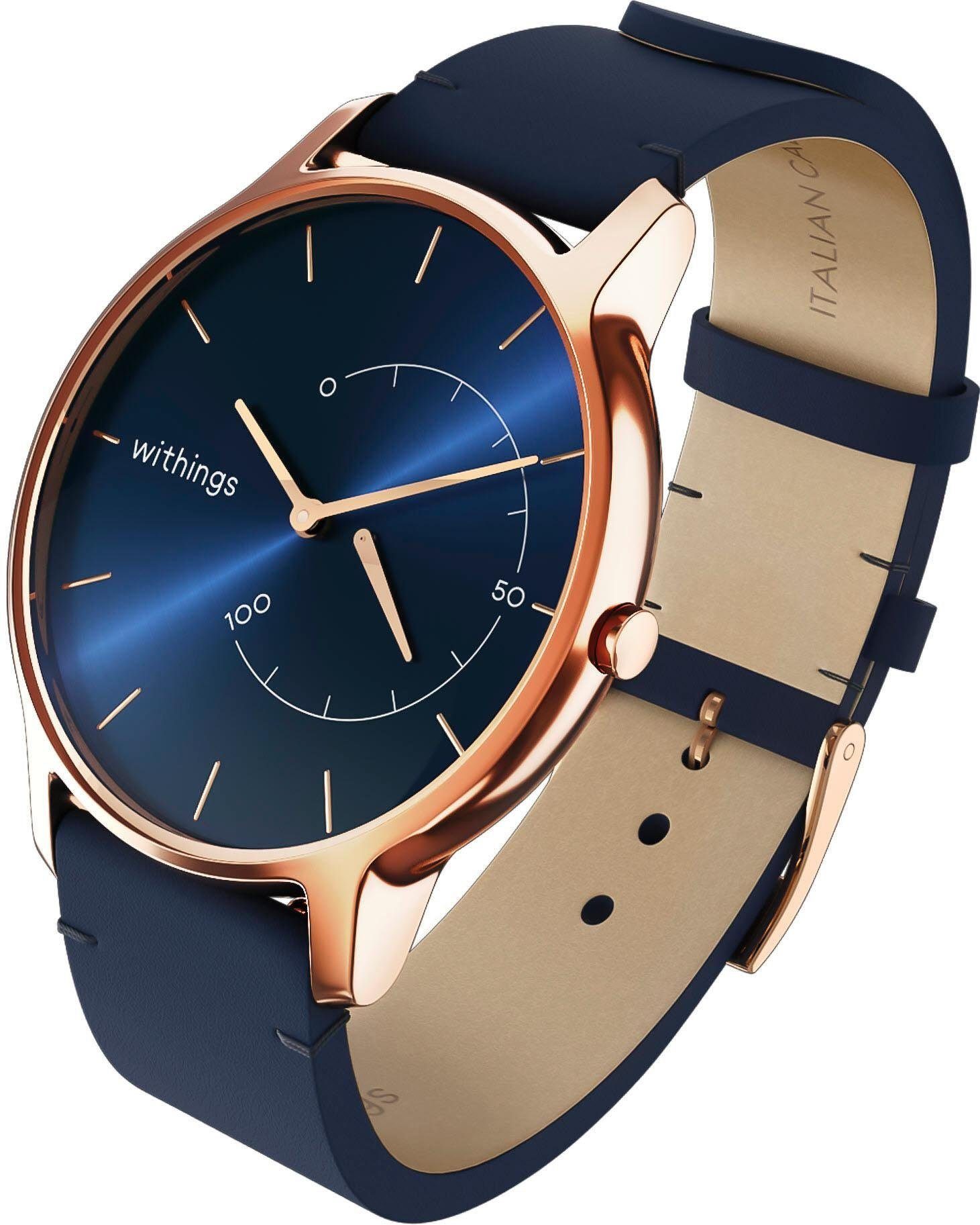 Withings Move Timeless Chic Lederband Fitnessuhr