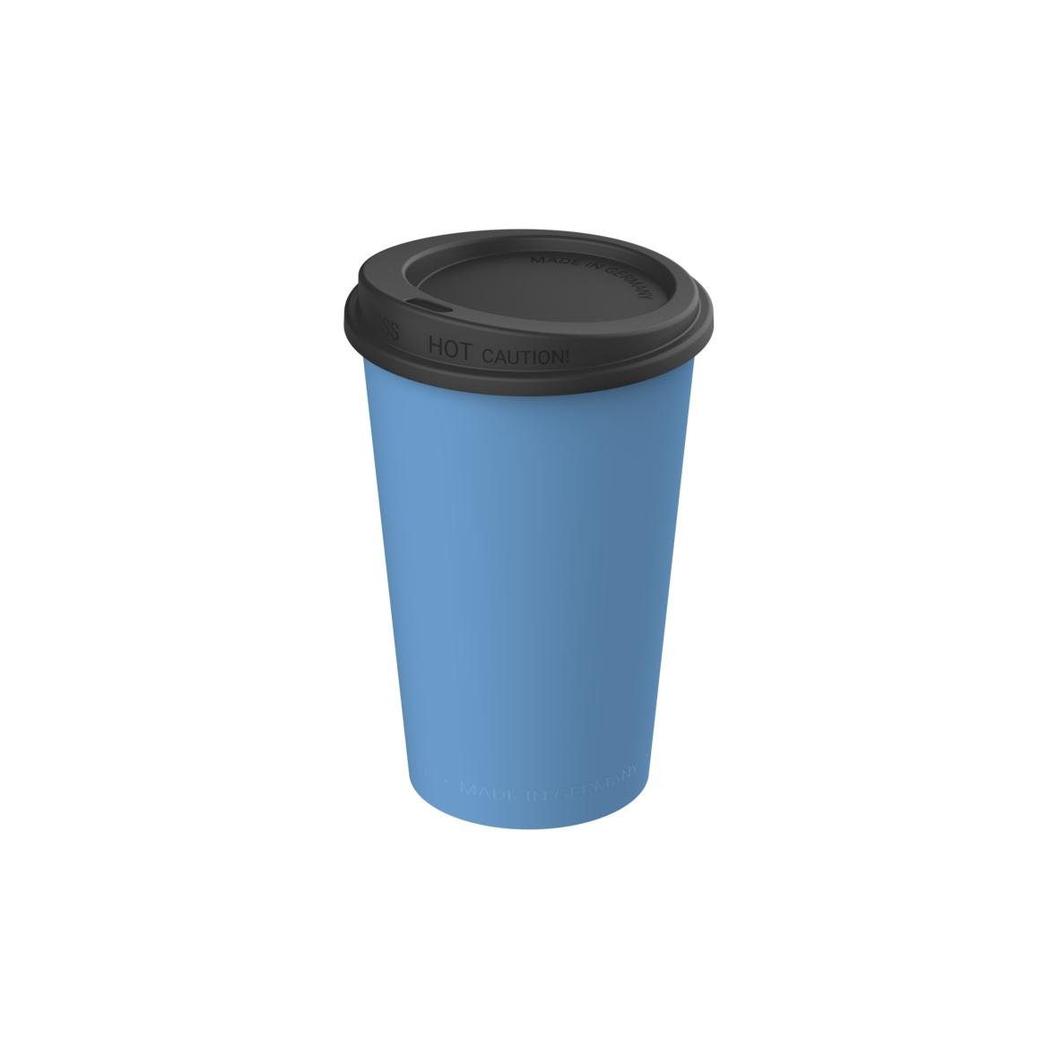 Coffee-to-go-Becher 0,3 L Kaffeebecher mit Deckel robuster Mehrwegbecher