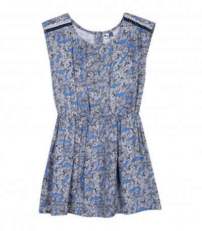 3 Pommes A-Linien-Kleid »Kleid 3 POMMES Blue Love Trägerkleid Schmetterling« (1-tlg)