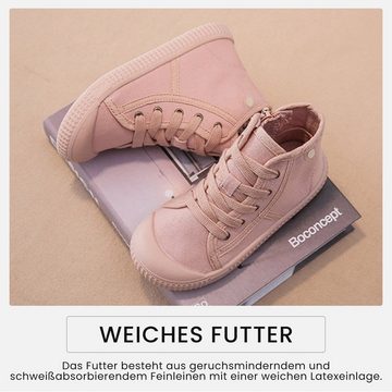 Daisred Kinder Segeltuchschuhe Freizeitschuhe Wanderschuhe Ankleboots