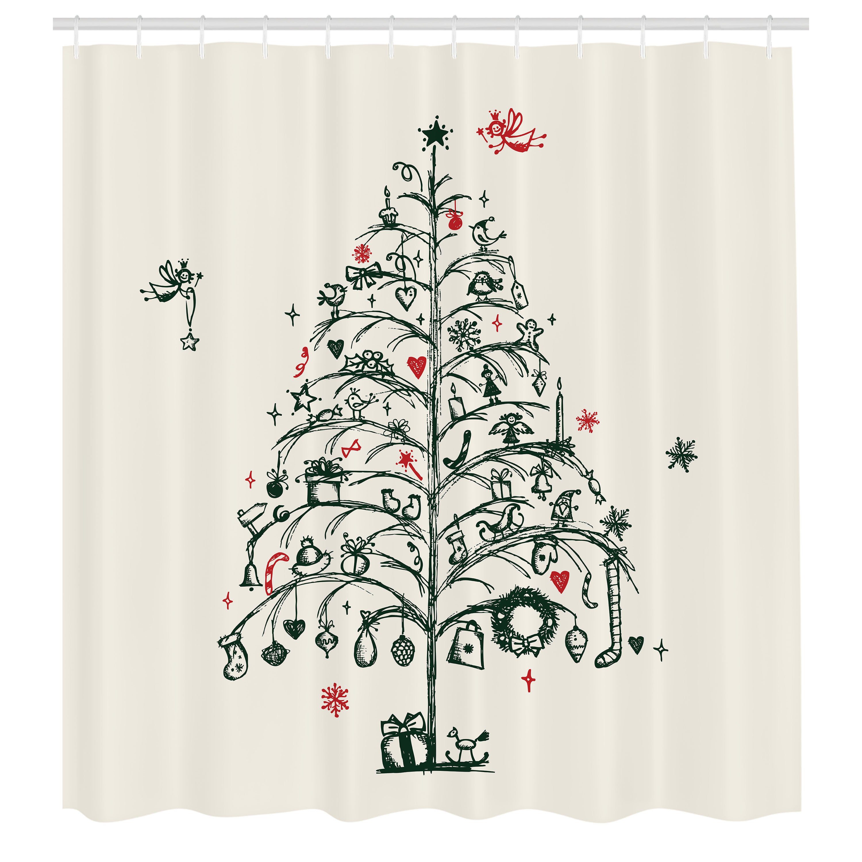 Abakuhaus Duschvorhang Moderner Digitaldruck mit 12 Haken auf Stoff Wasser günstig online kaufen