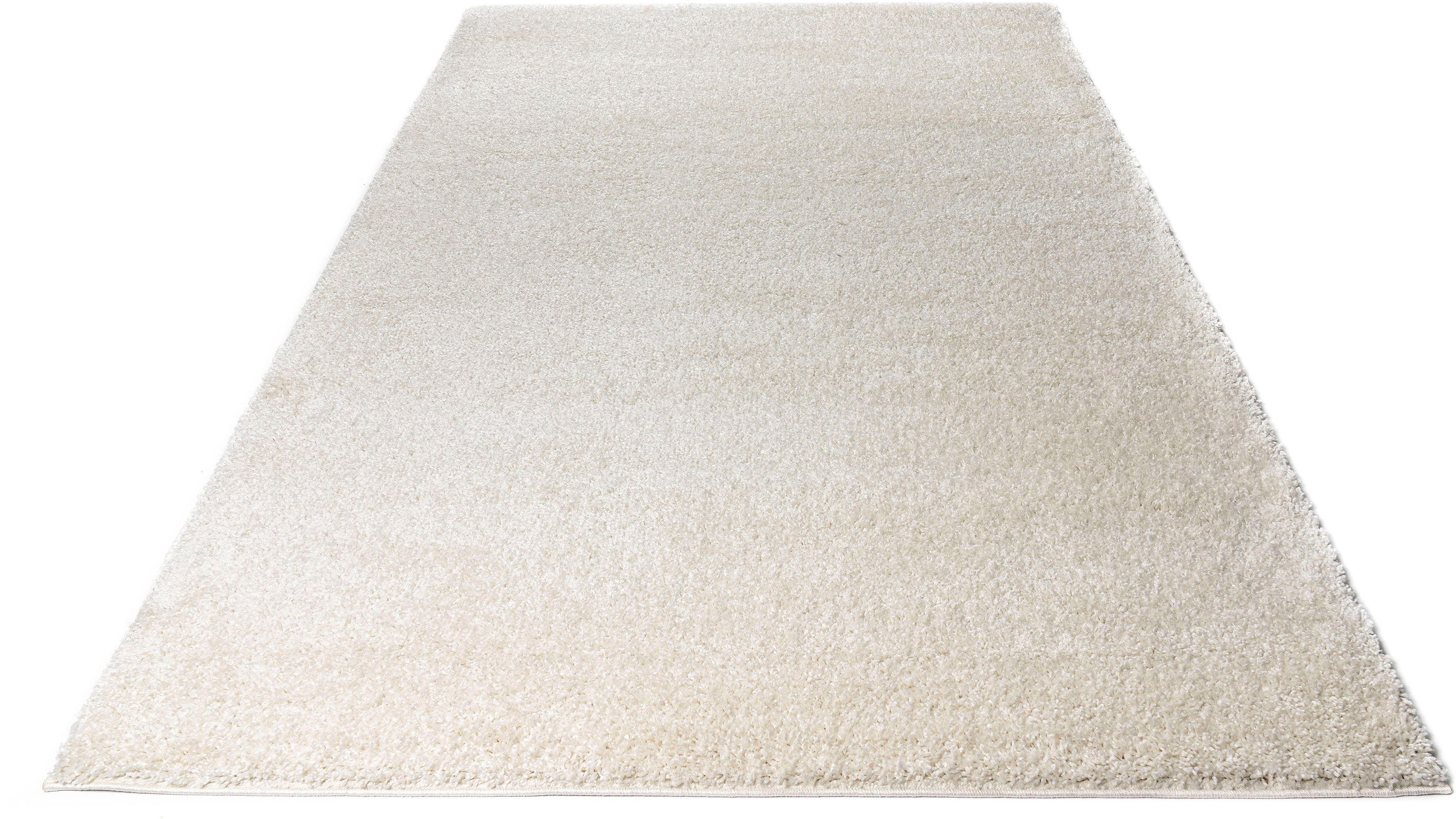 Bruno Banani Hochflor-Teppich Shaggy Soft, rechteckig, Höhe: 30 mm, gewebt, Uni Farben, besonders weich und kuschelig, Kundenliebling – Bild 2 von 5