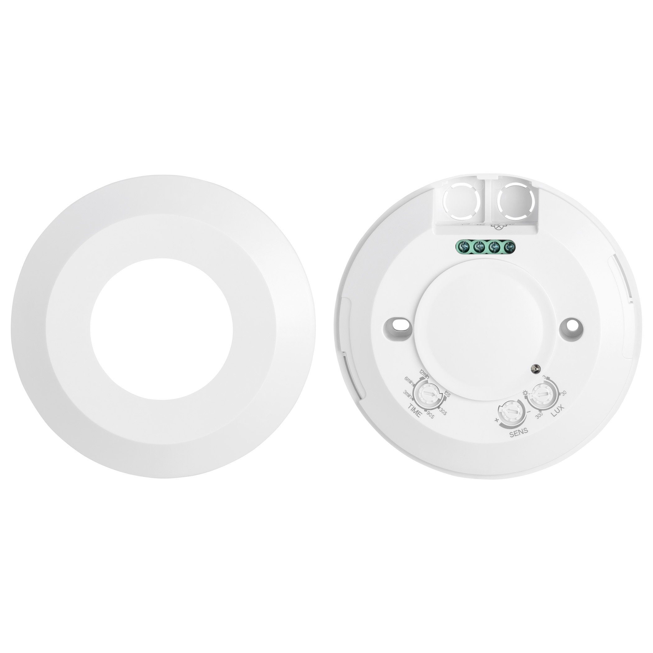 SEBSON Bewegungsmelder Bewegungsmelder Aufputz HF Sensor LED geeignet programmierbar, (1-St)