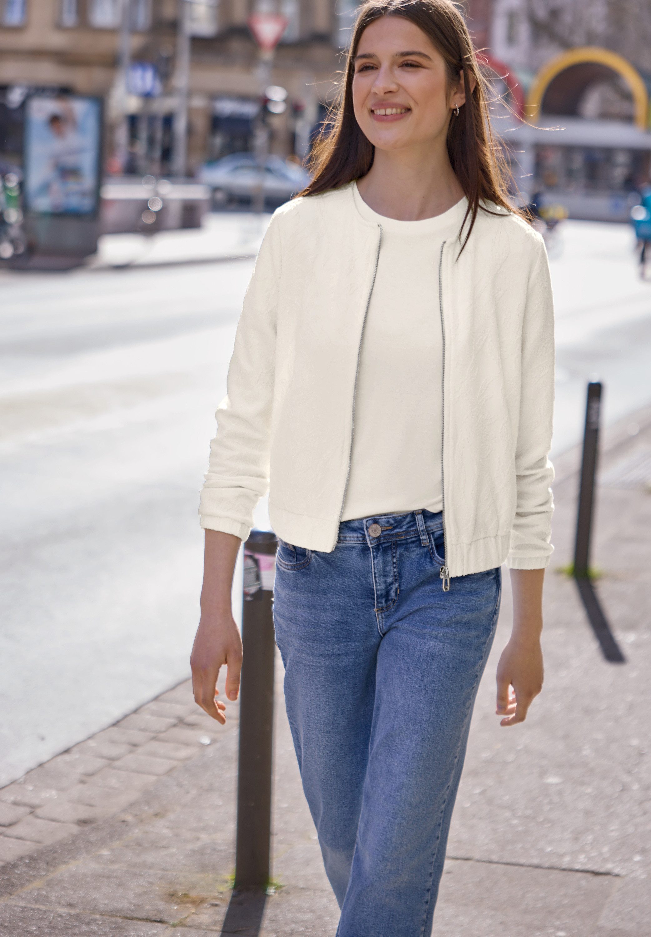 STREET ONE STUDIO Blouson Rundhalsausschnitt