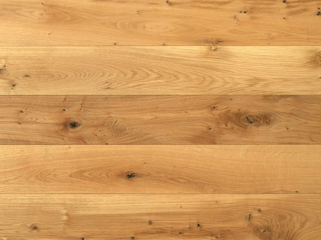 Timefloor Parkett Massivholzdiele Eiche Rustikal R gebürstet naturgeölt, 5 St.