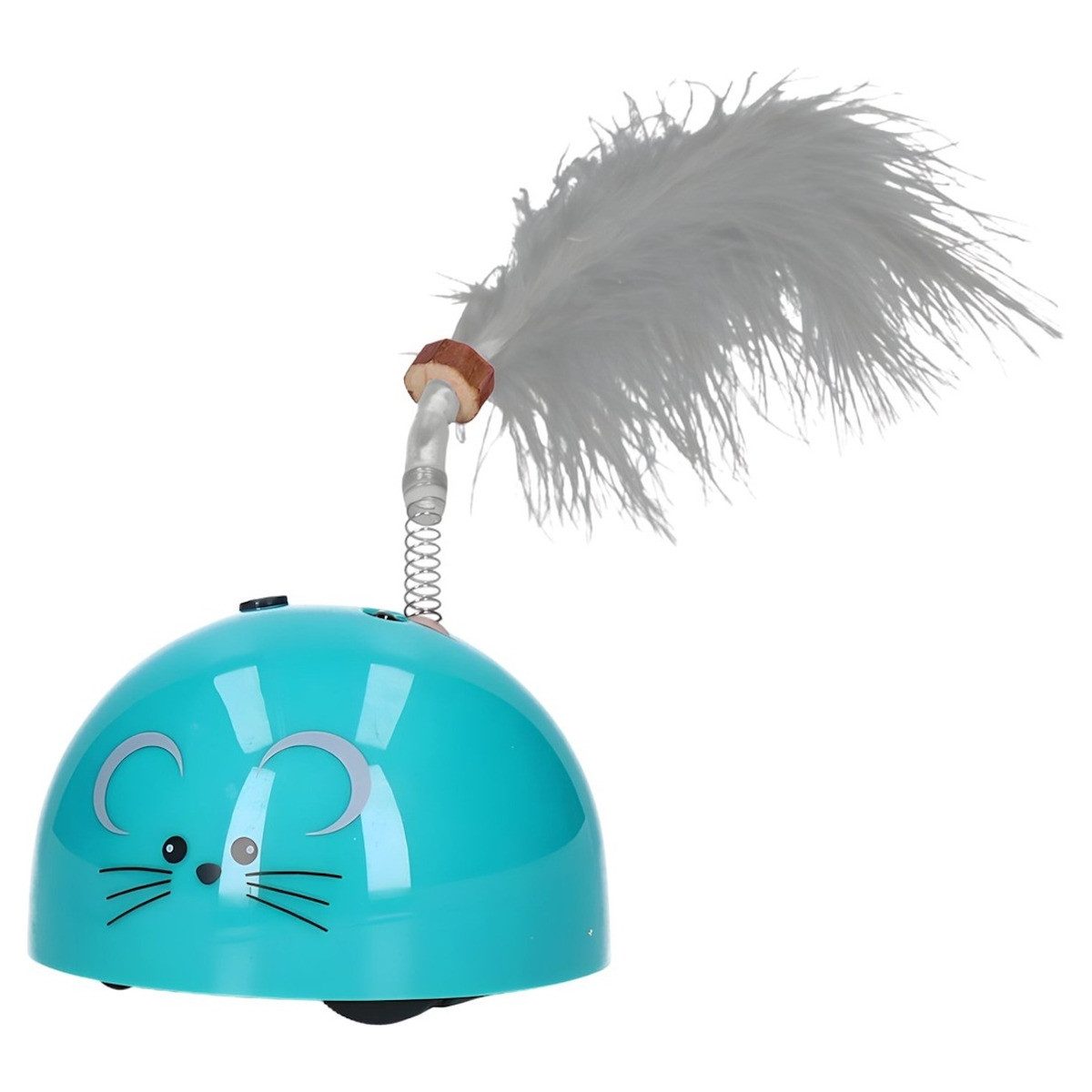 Robocat Tier-Intelligenzspielzeug Katzenspielzeug Maus petrol