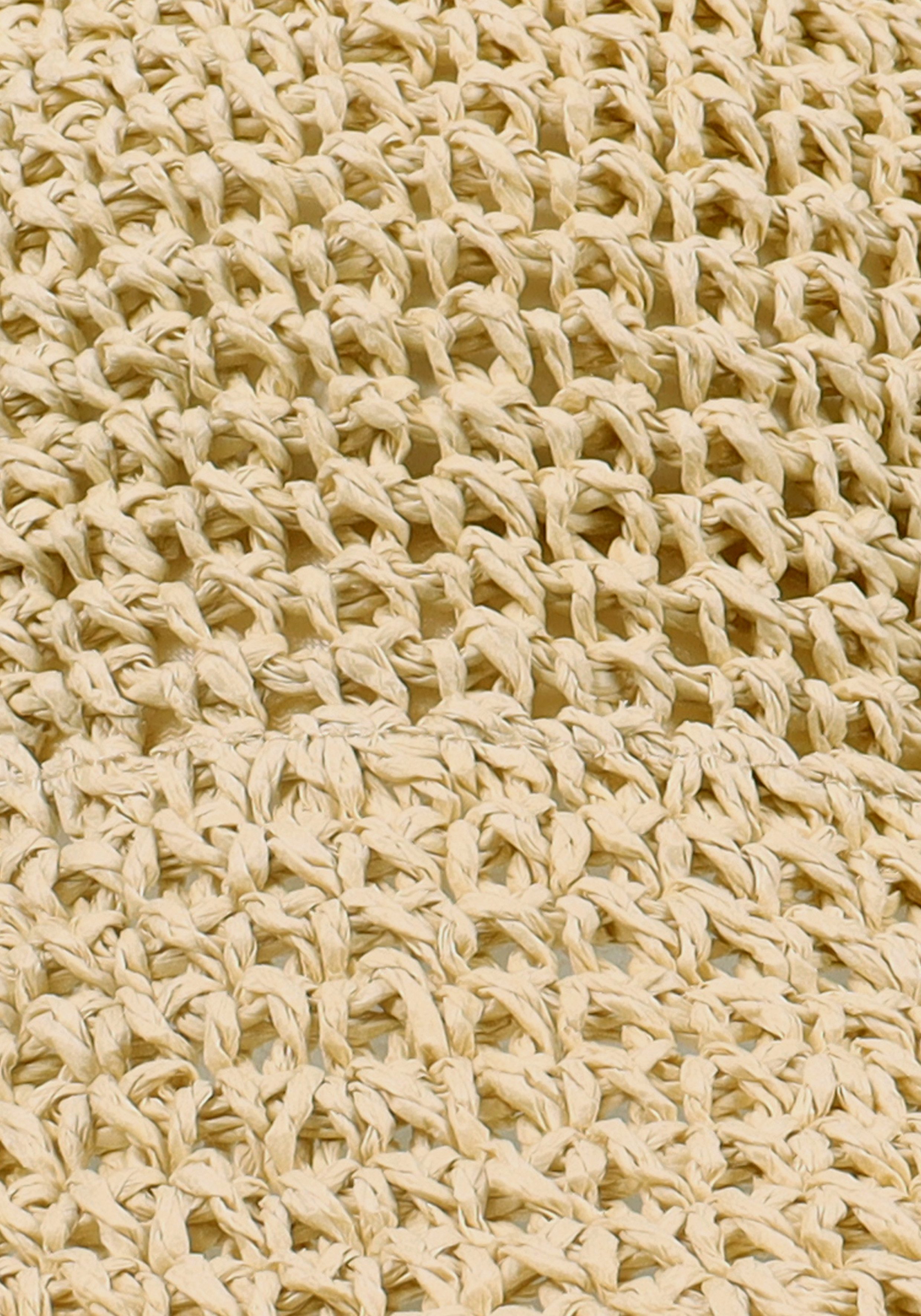 Capelli New York Strohhut mit handgefertigter Struktur