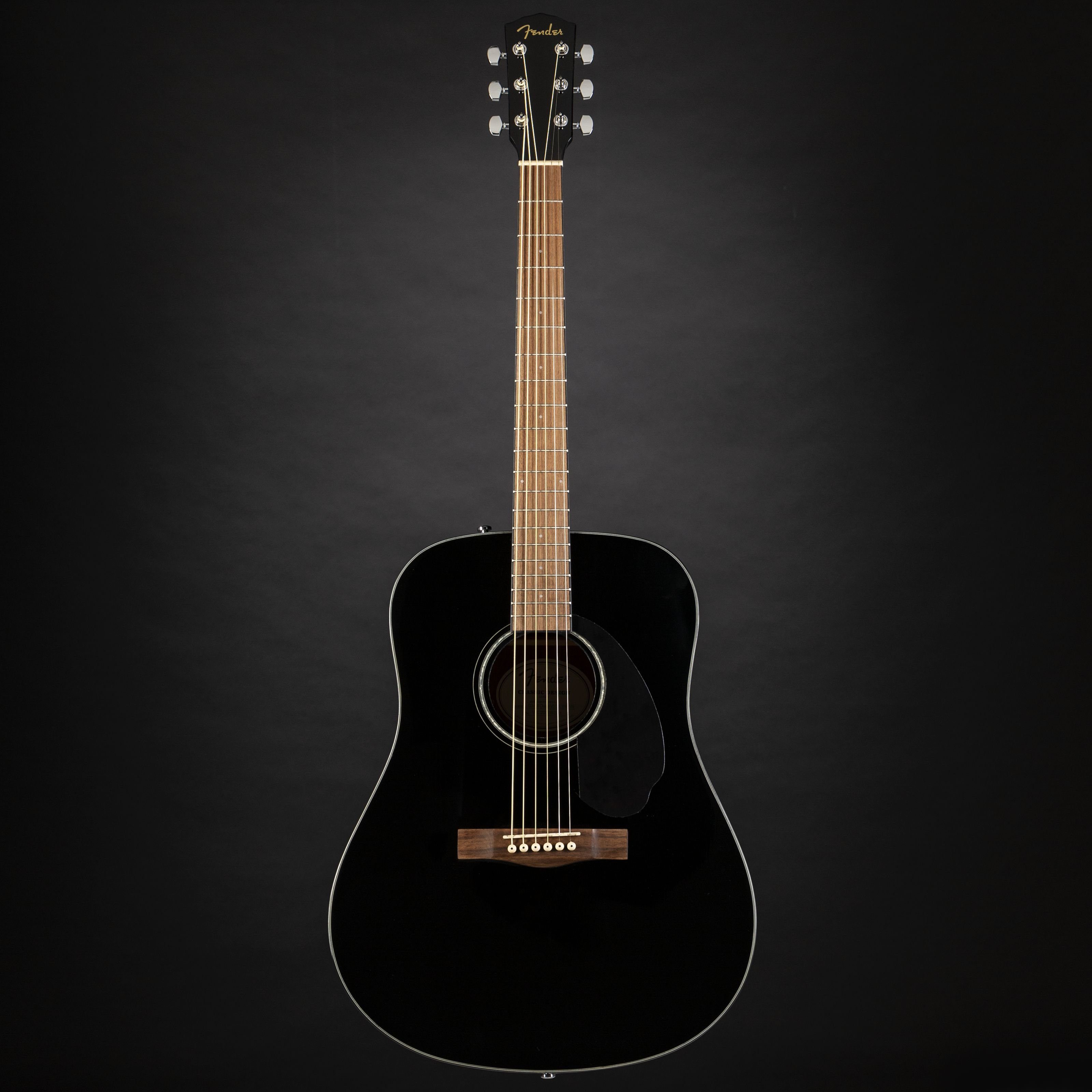 Fender Westerngitarre, CD-60 V3 Black, Westerngitarren, Dreadnought Gitarren, CD-60 V3 Black - Westerngitarre
