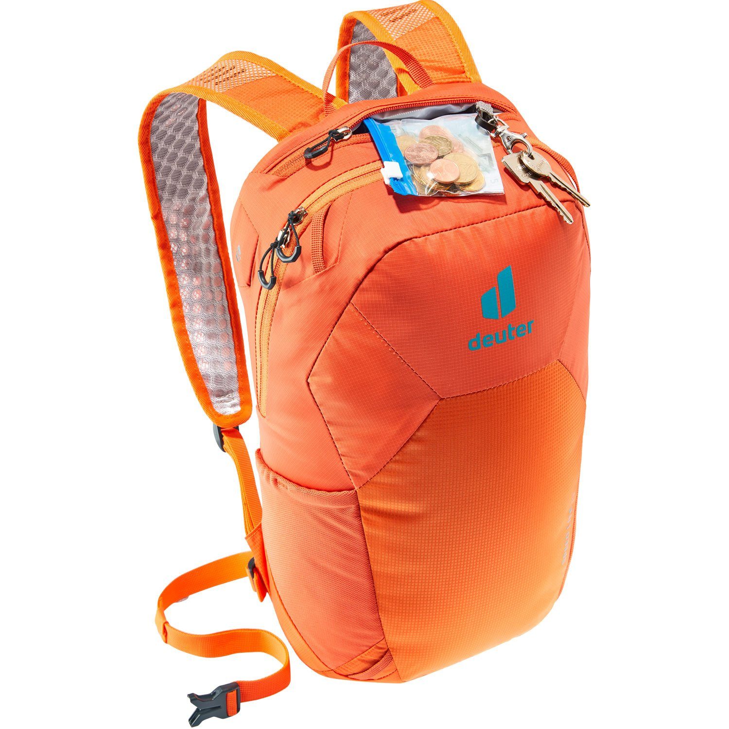 (Stück, Wanderrucksack deuter Stück), 13 Deuter Speed Lite Freizeitrucksack paprika-saffron Rucksack